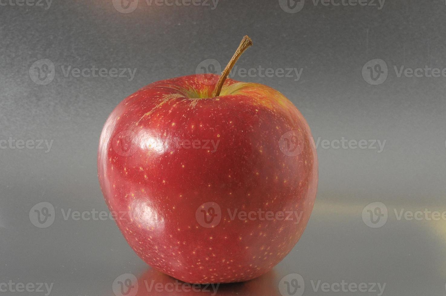 Red apple fruit photo
