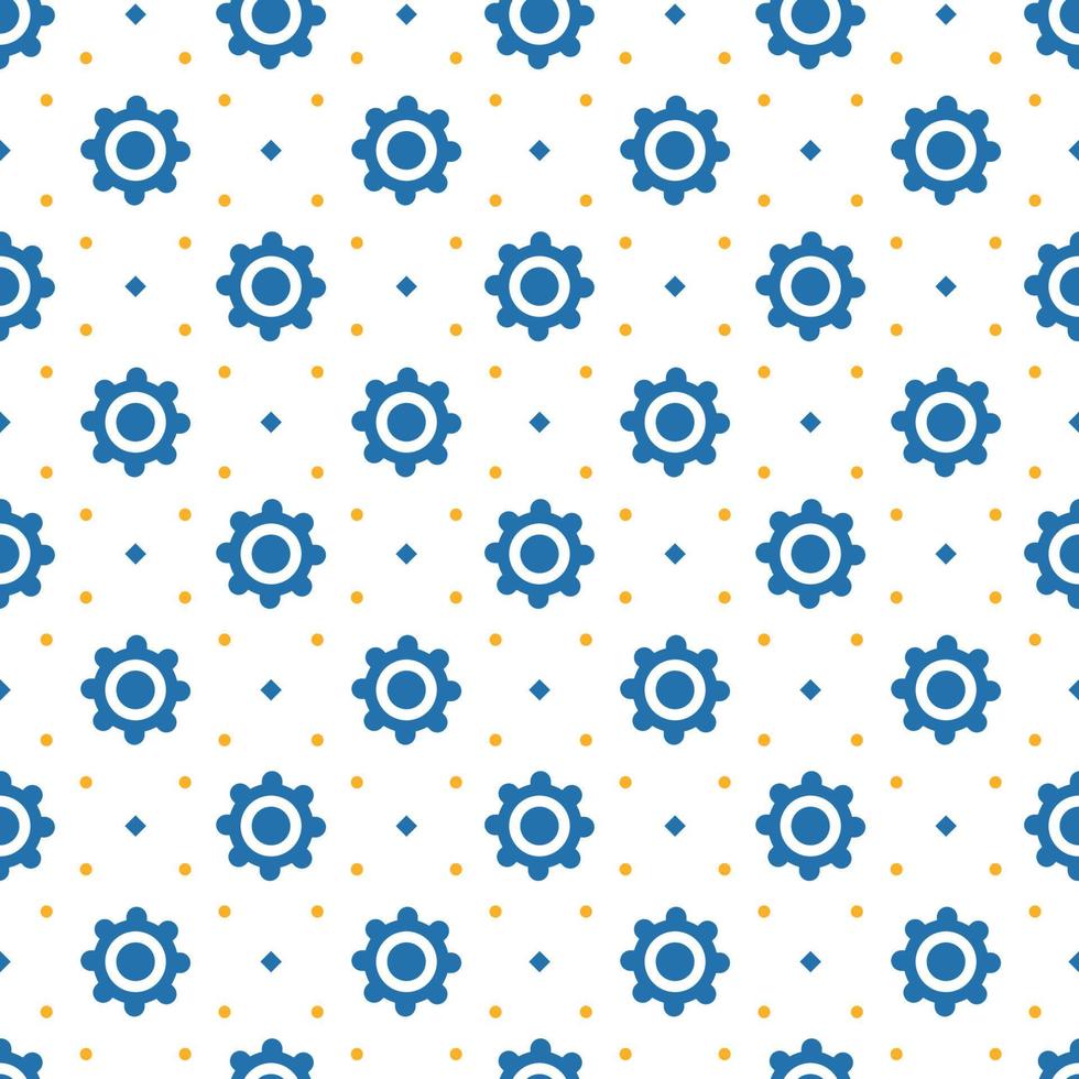 Happy Labor Day Seamless Pattern Design Illustration with Different Professions in Template Hand Drawn vector