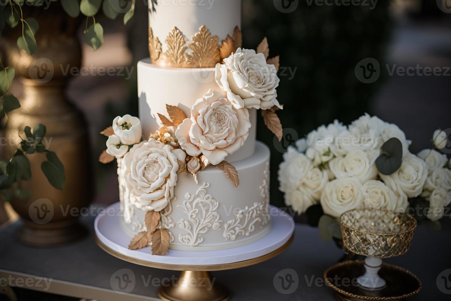 Boda pastel es el tradicional pastel servido a Boda fiestas después el principal comida. en moderno occidental cultura, el pastel es por lo general en monitor y servido a invitados durante el recepción. foto