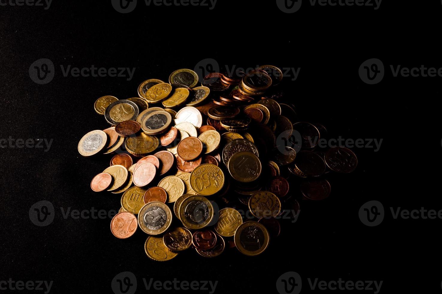 Pile of coins photo