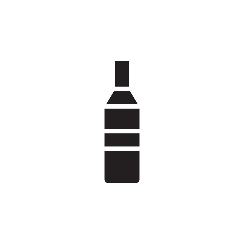 bottle icon vector for Icon Website, UI Essential, Symbol, Presentation