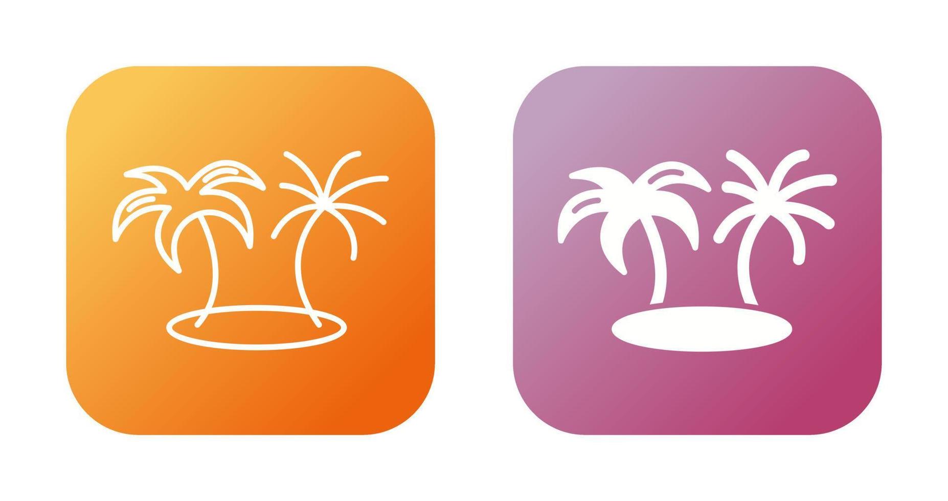 Island Vector Icon