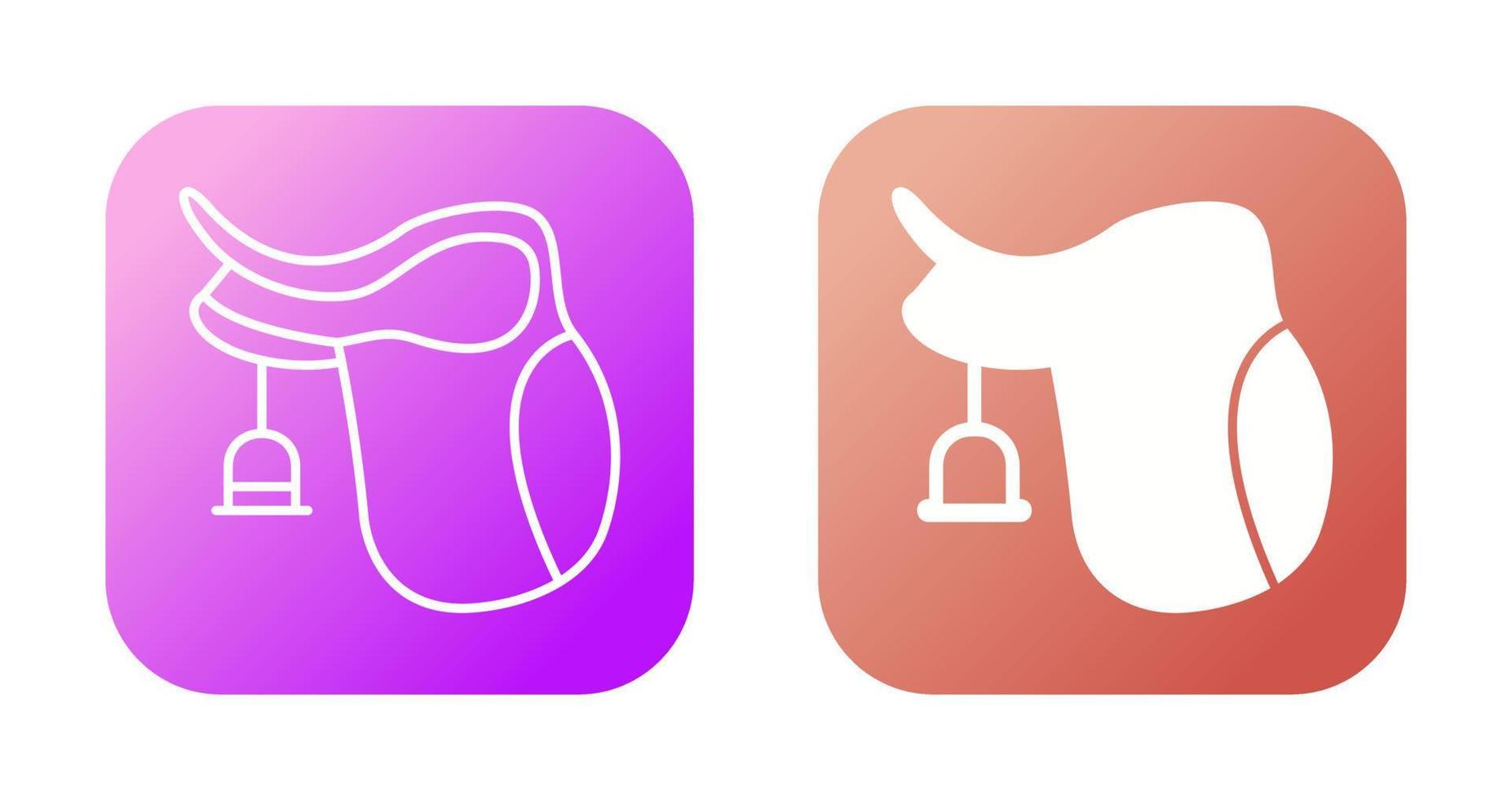Saddle Vector Icon