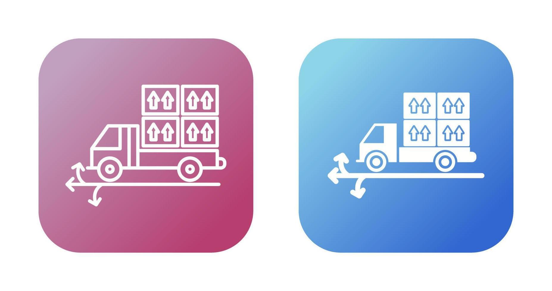 Multiple Delivery Points Vector Icon