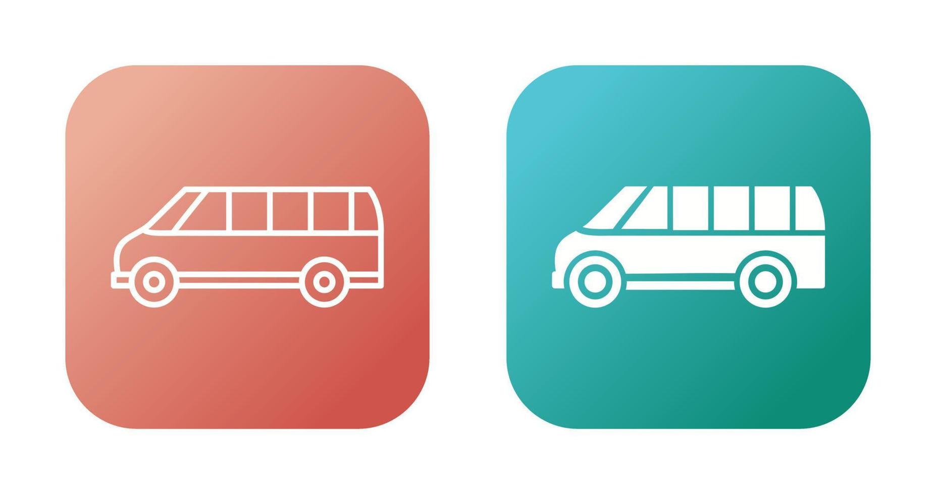 Delivery Bus Vector Icon