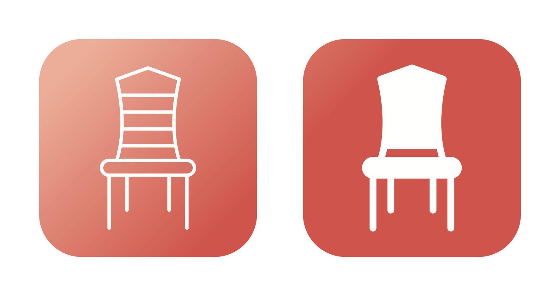 Conference Room Chair Vector Icon