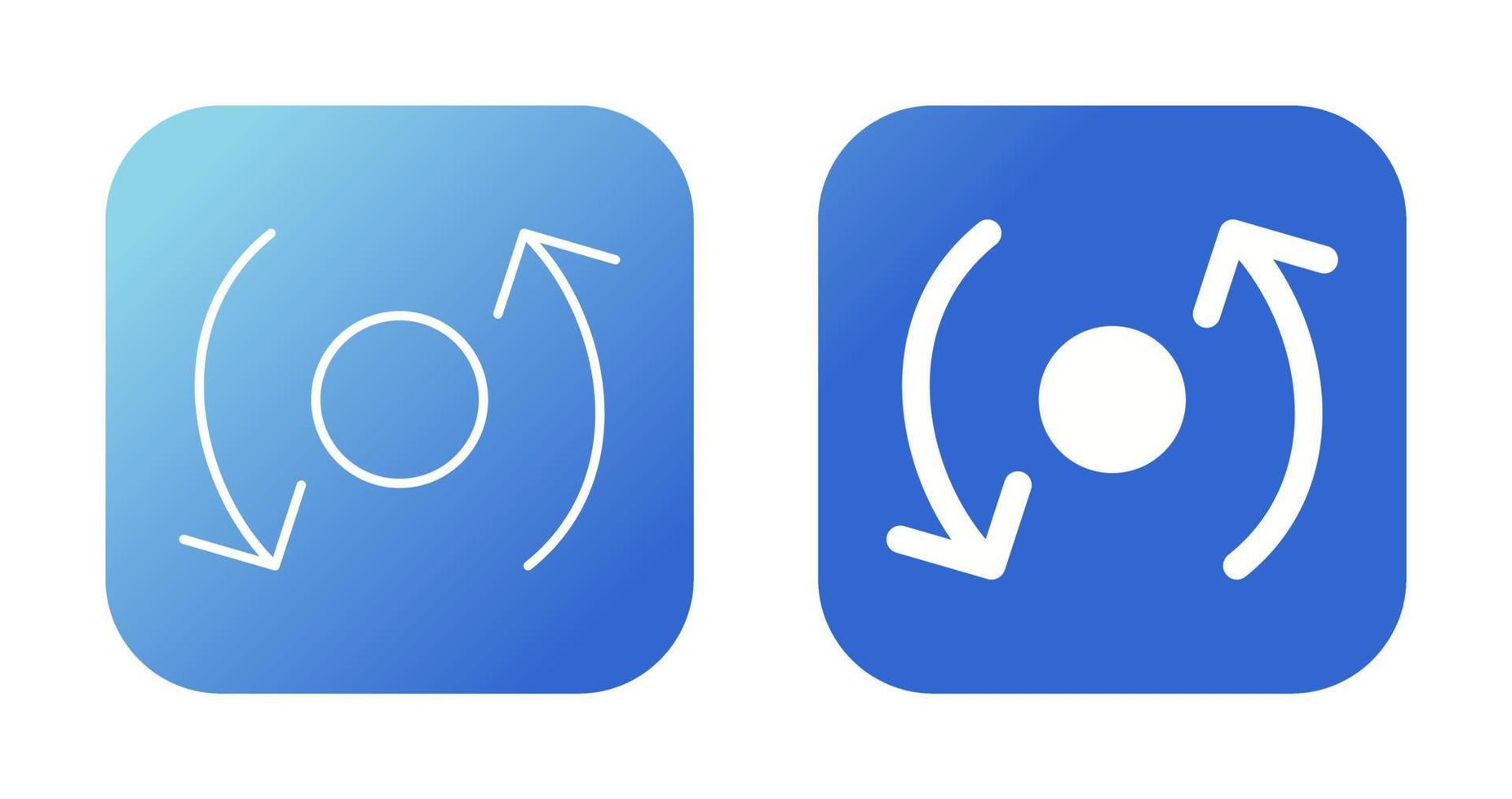 Synchronization Vector Icon