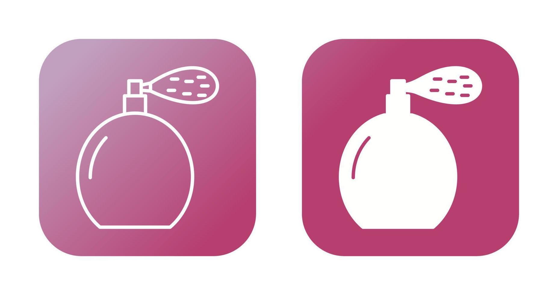 Perfume Bottle Vector Icon