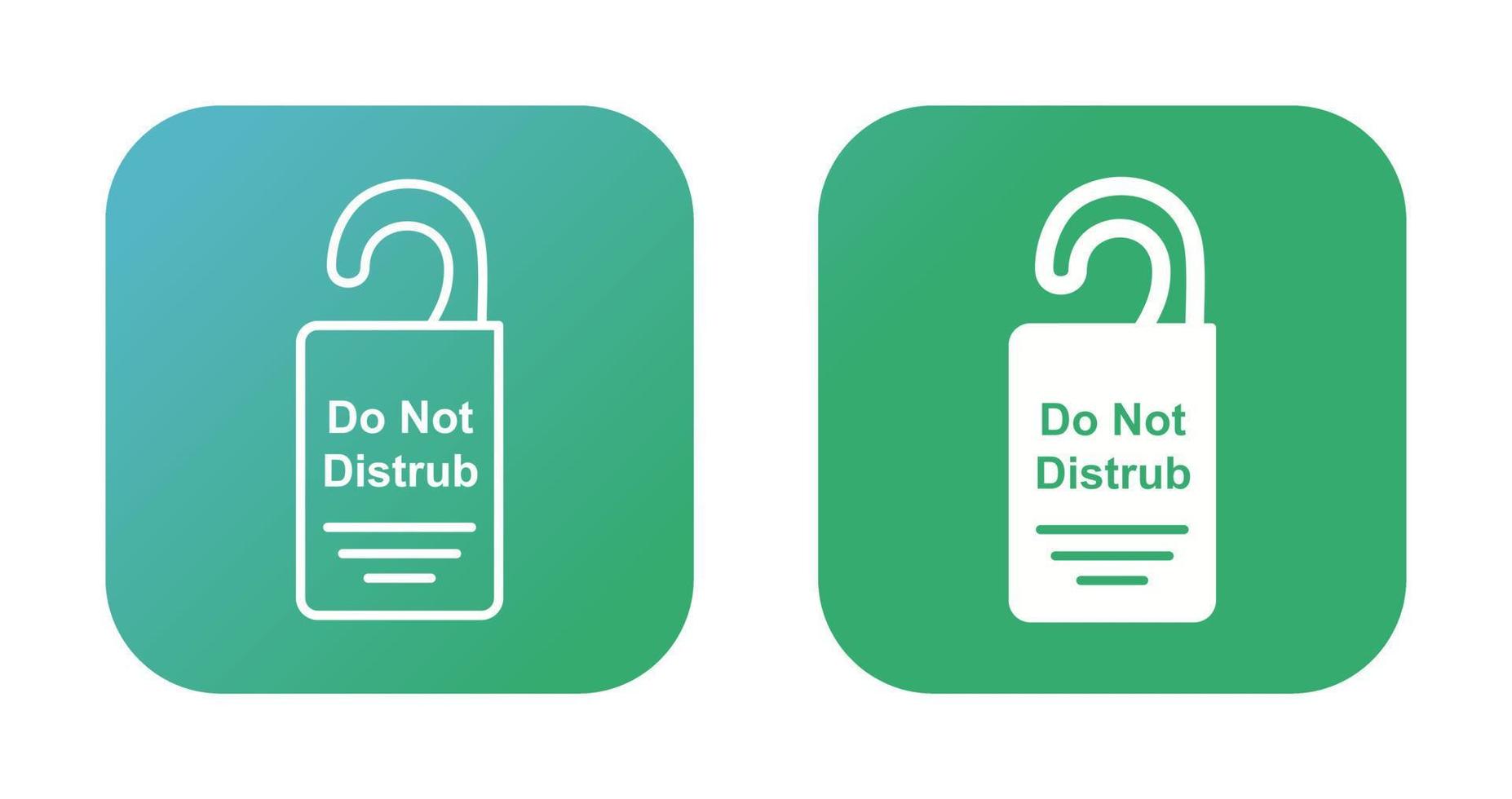 Door Hanger Vector Icon