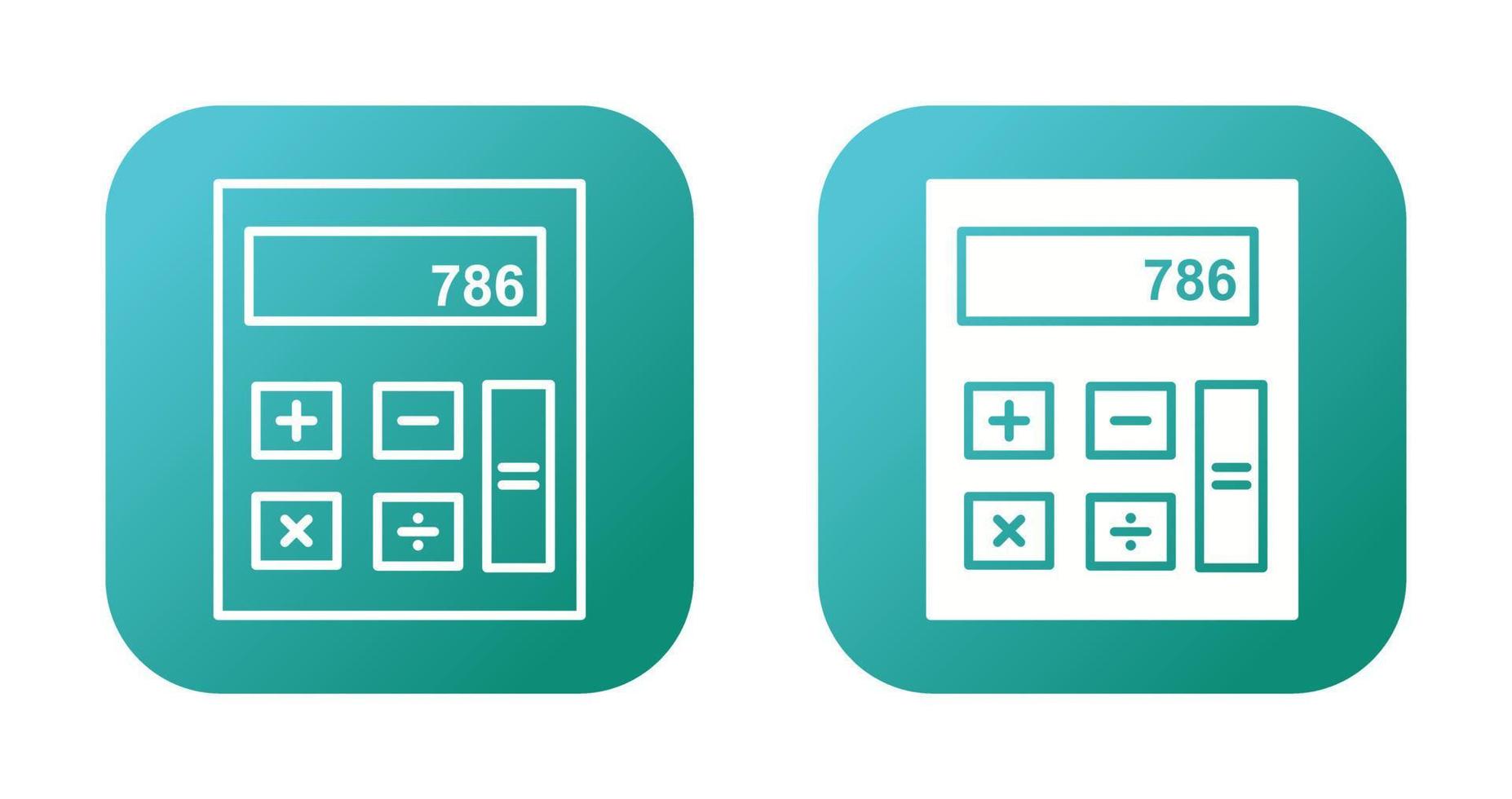 Calculator Vector Icon