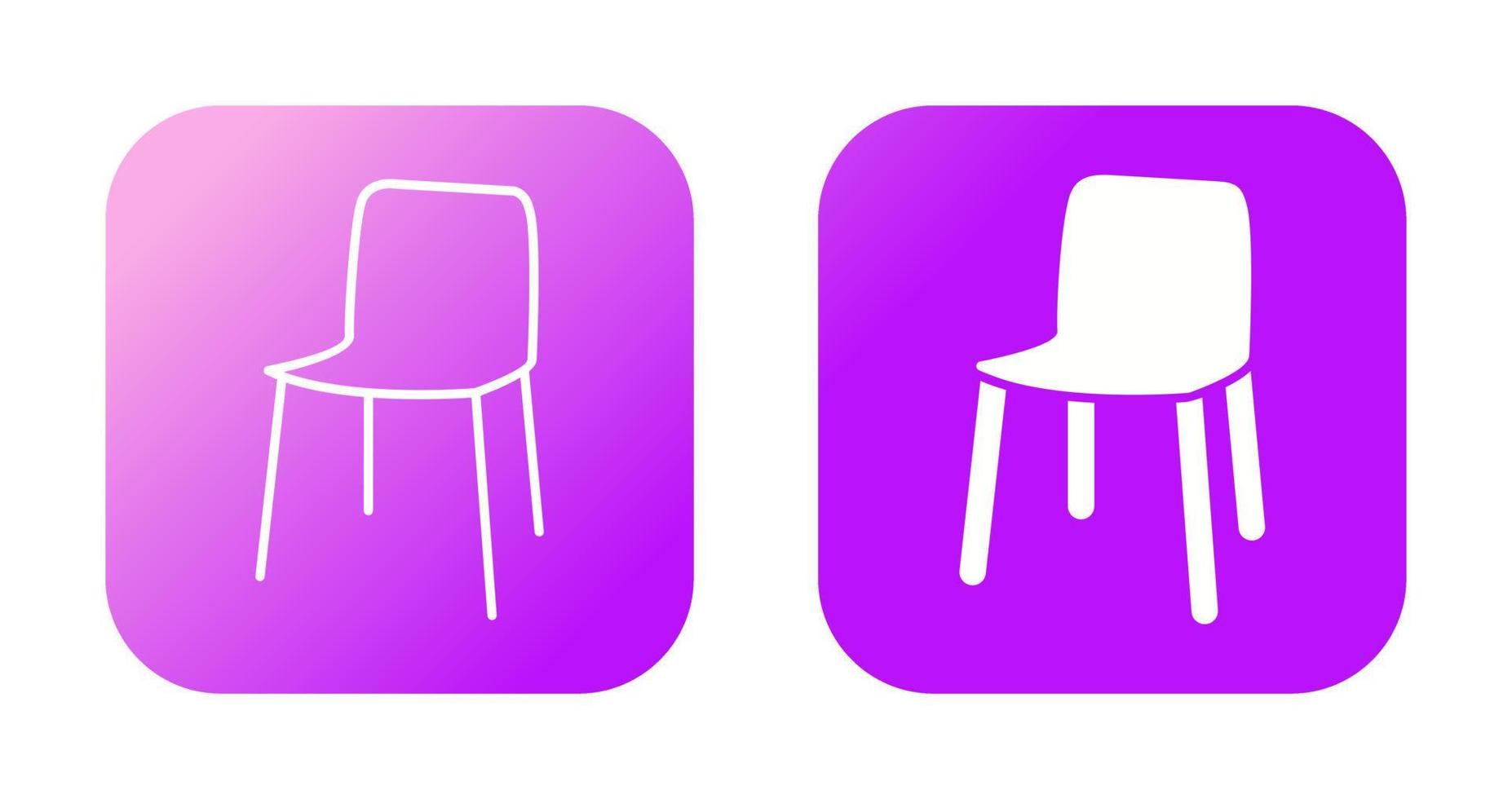 Chair Vector Icon