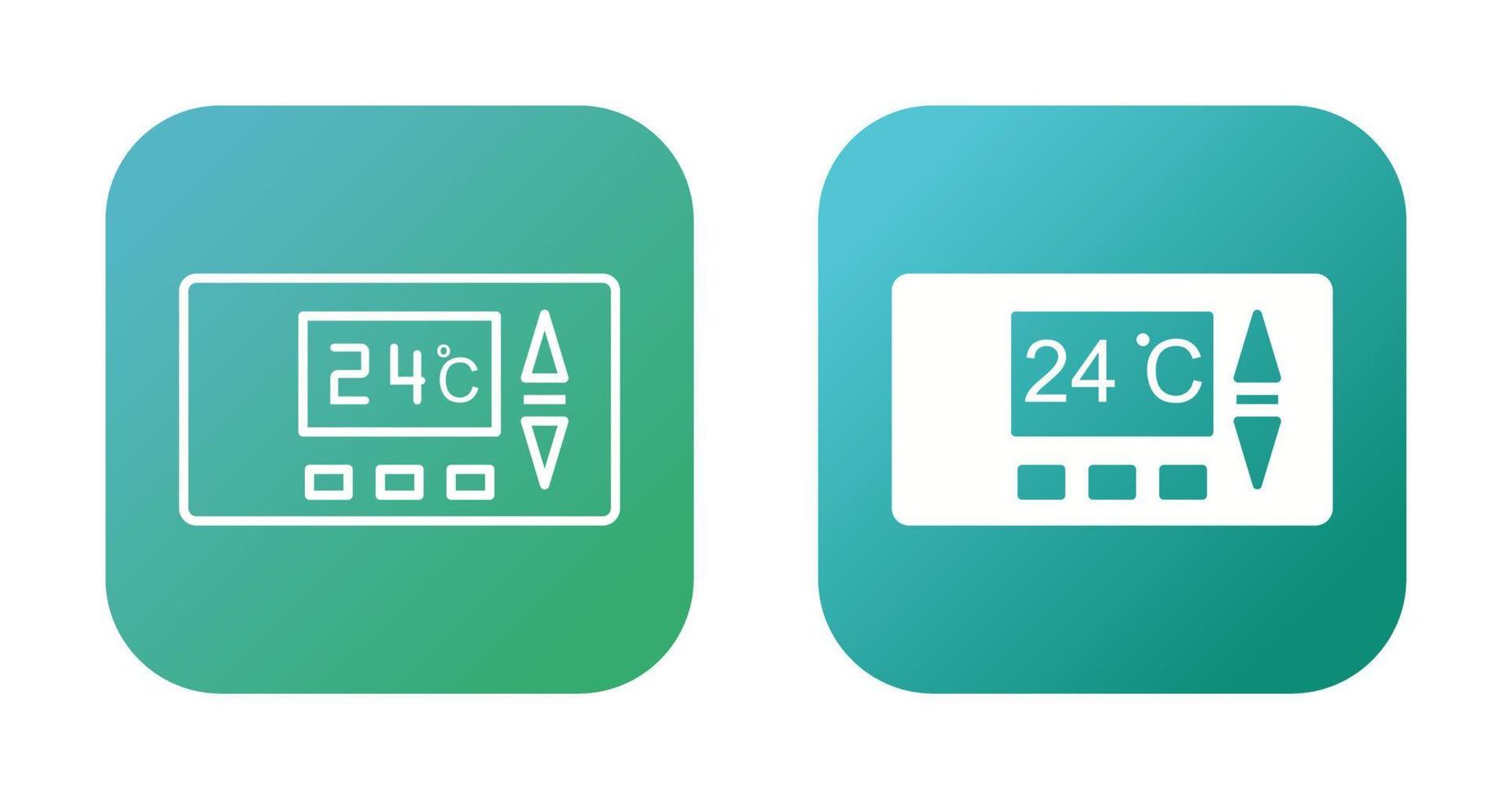 Thermostat Vector Icon