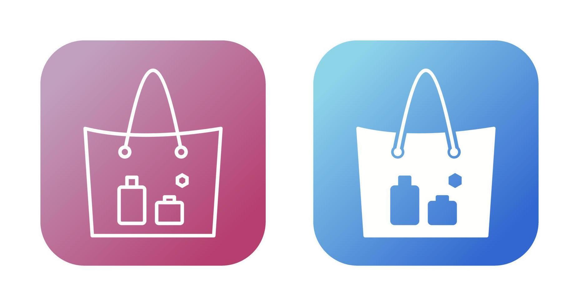 Items in a Bag Vector Icon