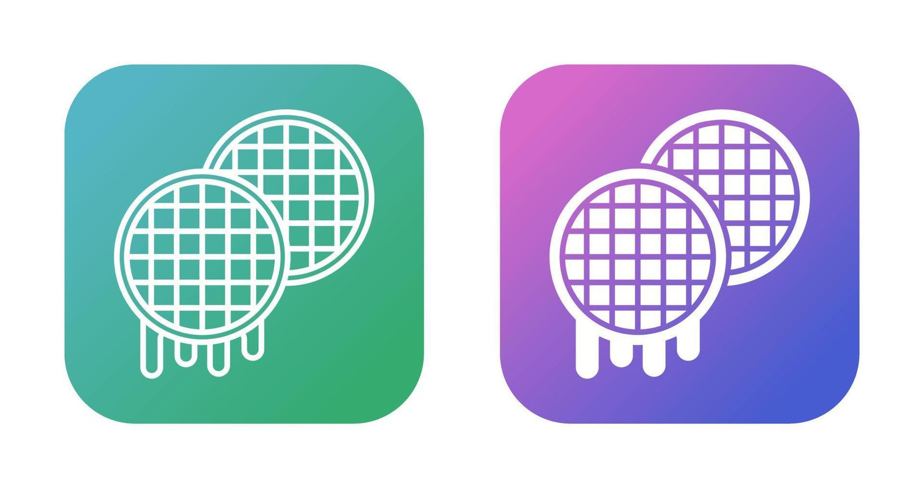 Waffle Vector Icon