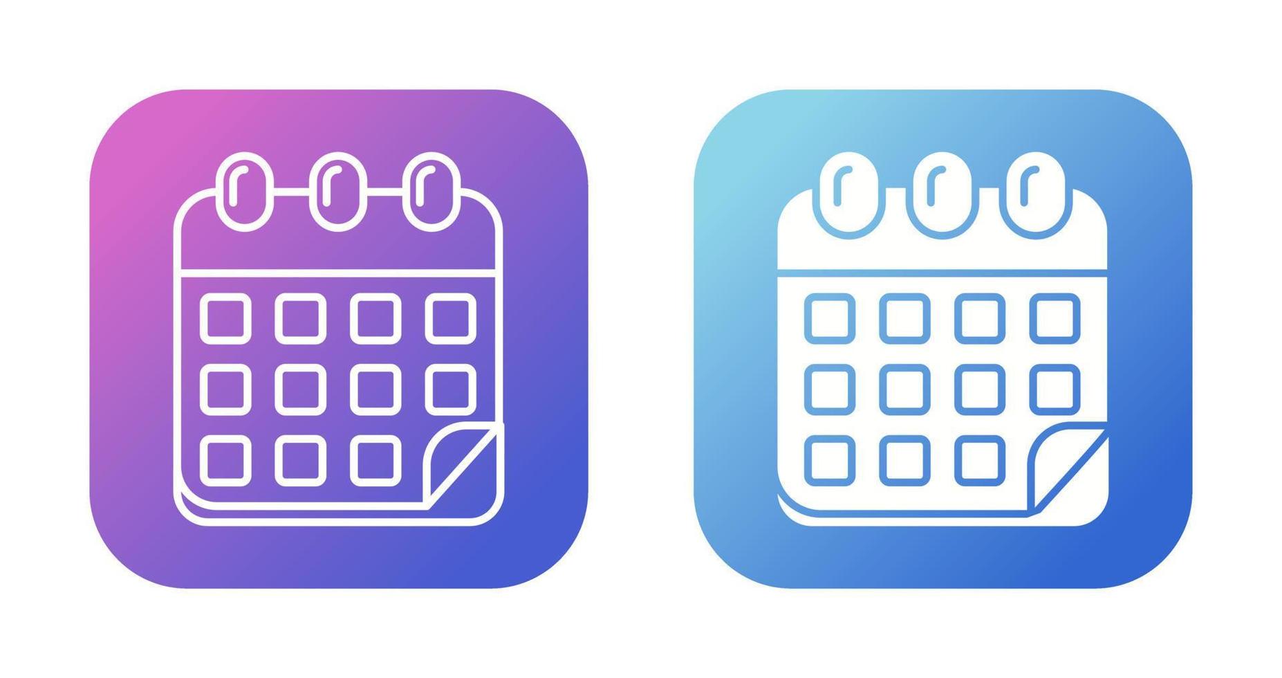 Calendar Vector Icon