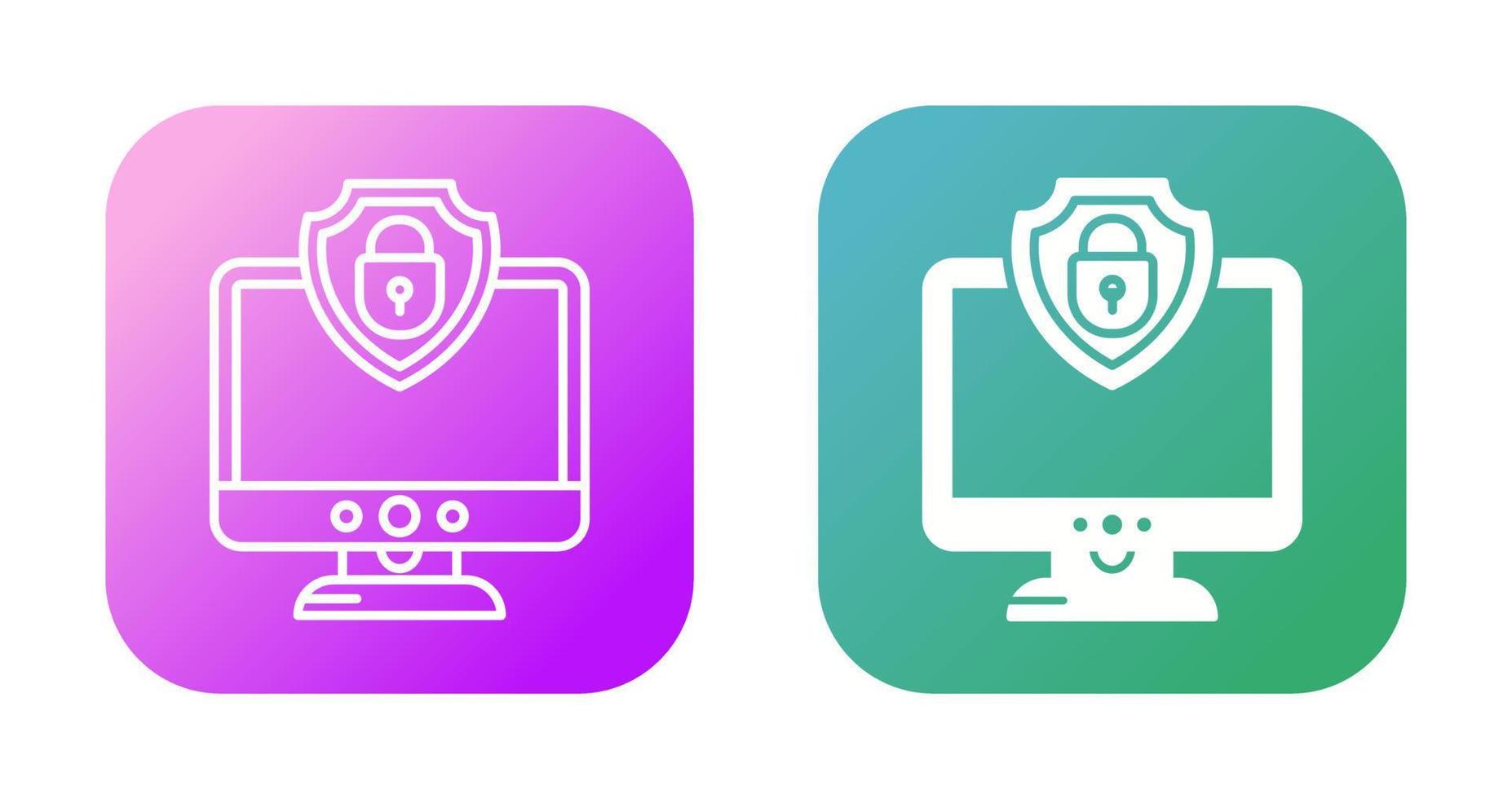 icono de vector de seguridad