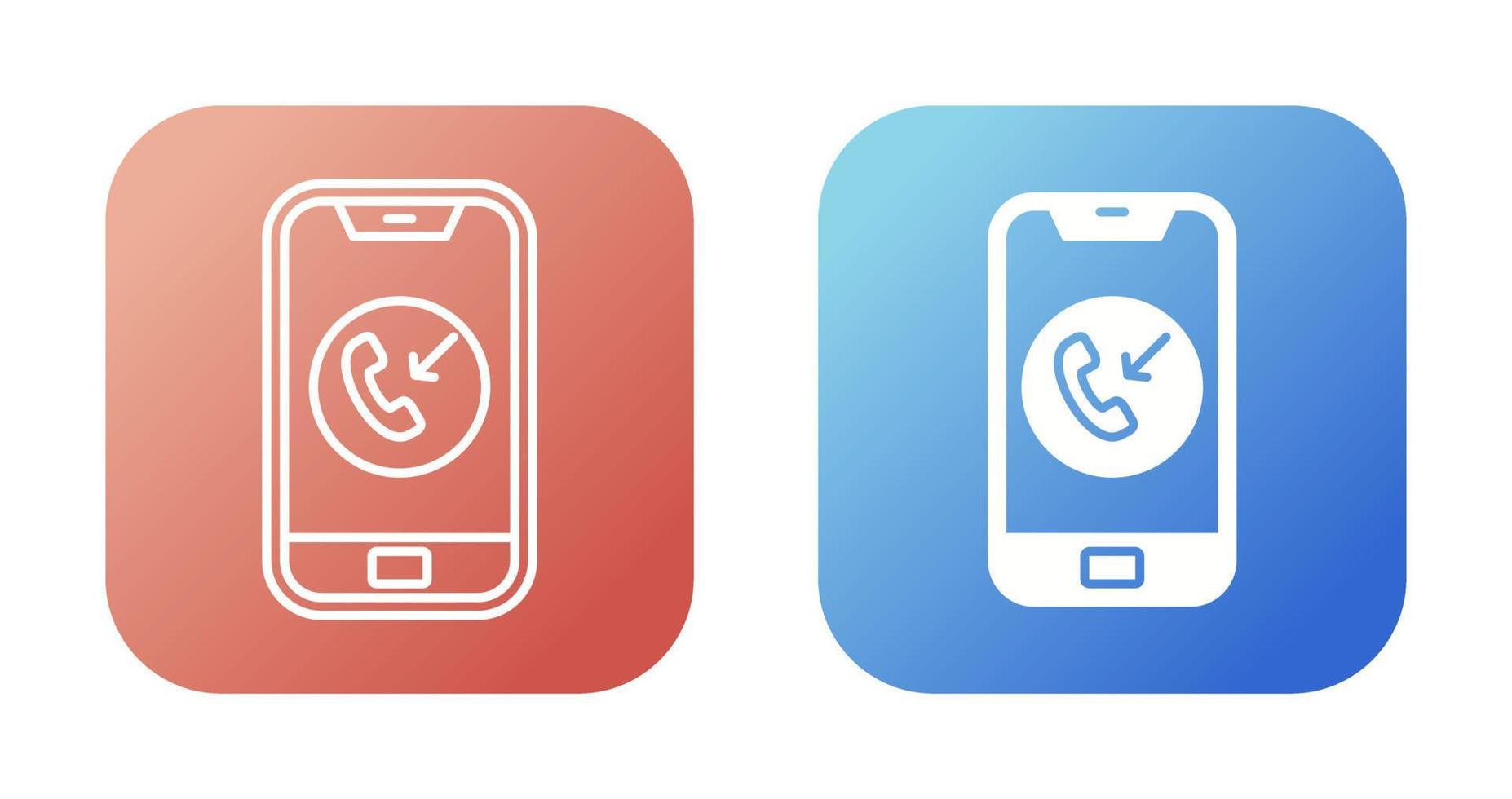 Incoming Call Vector Icon