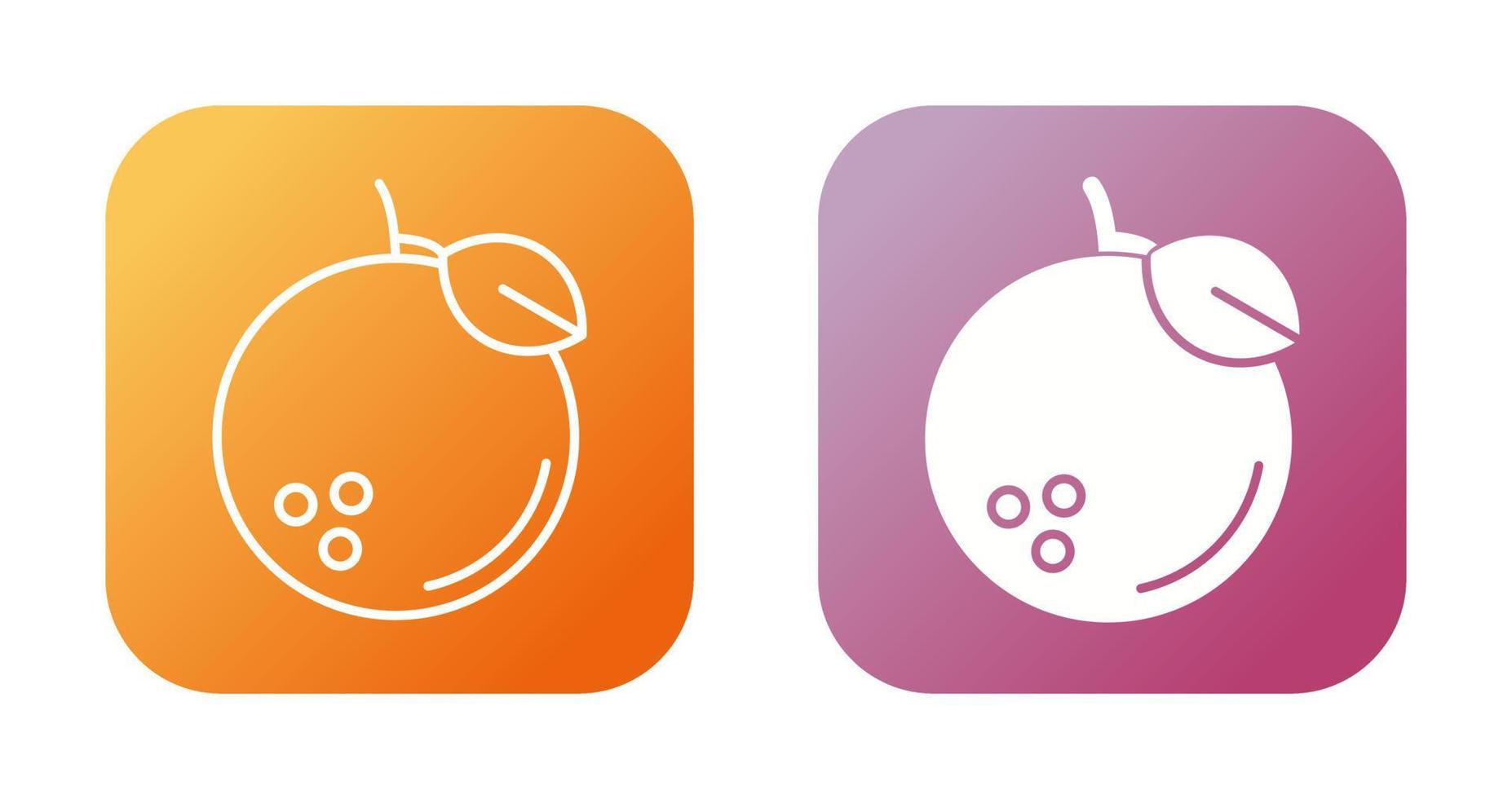 Orange Vector Icon