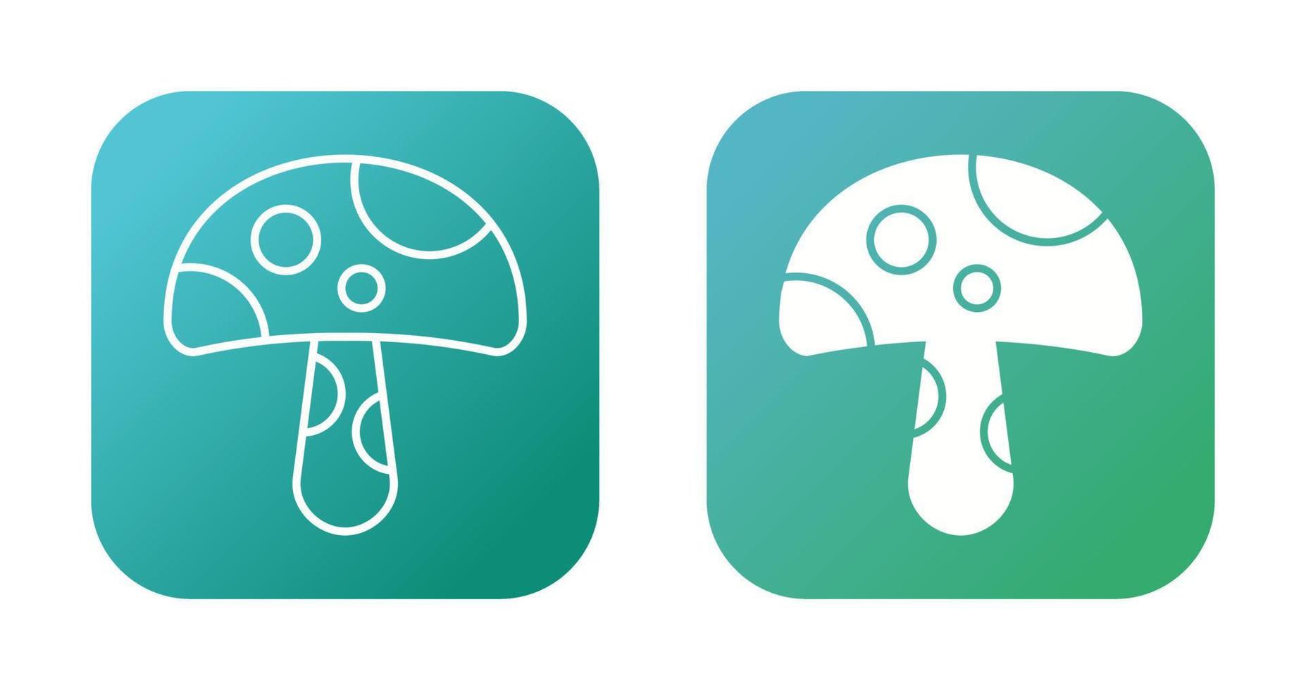 Mushroom Vector Icon