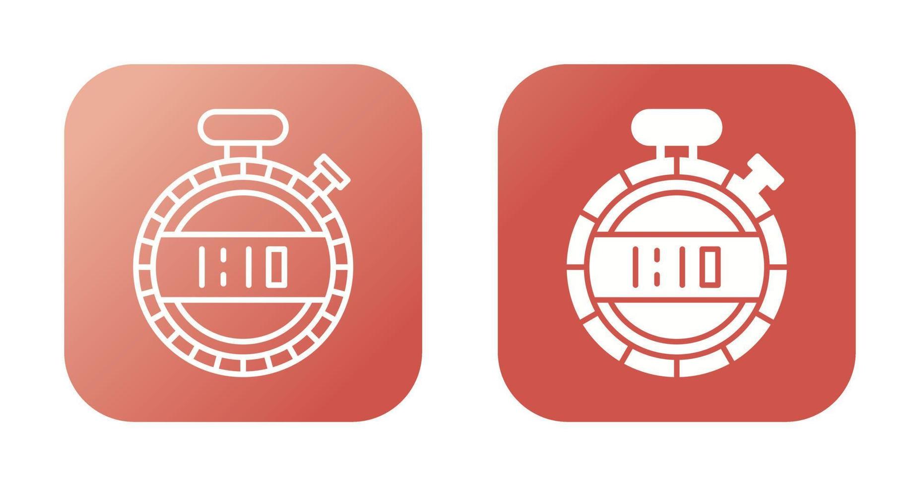 Stopwatch Vector Icon