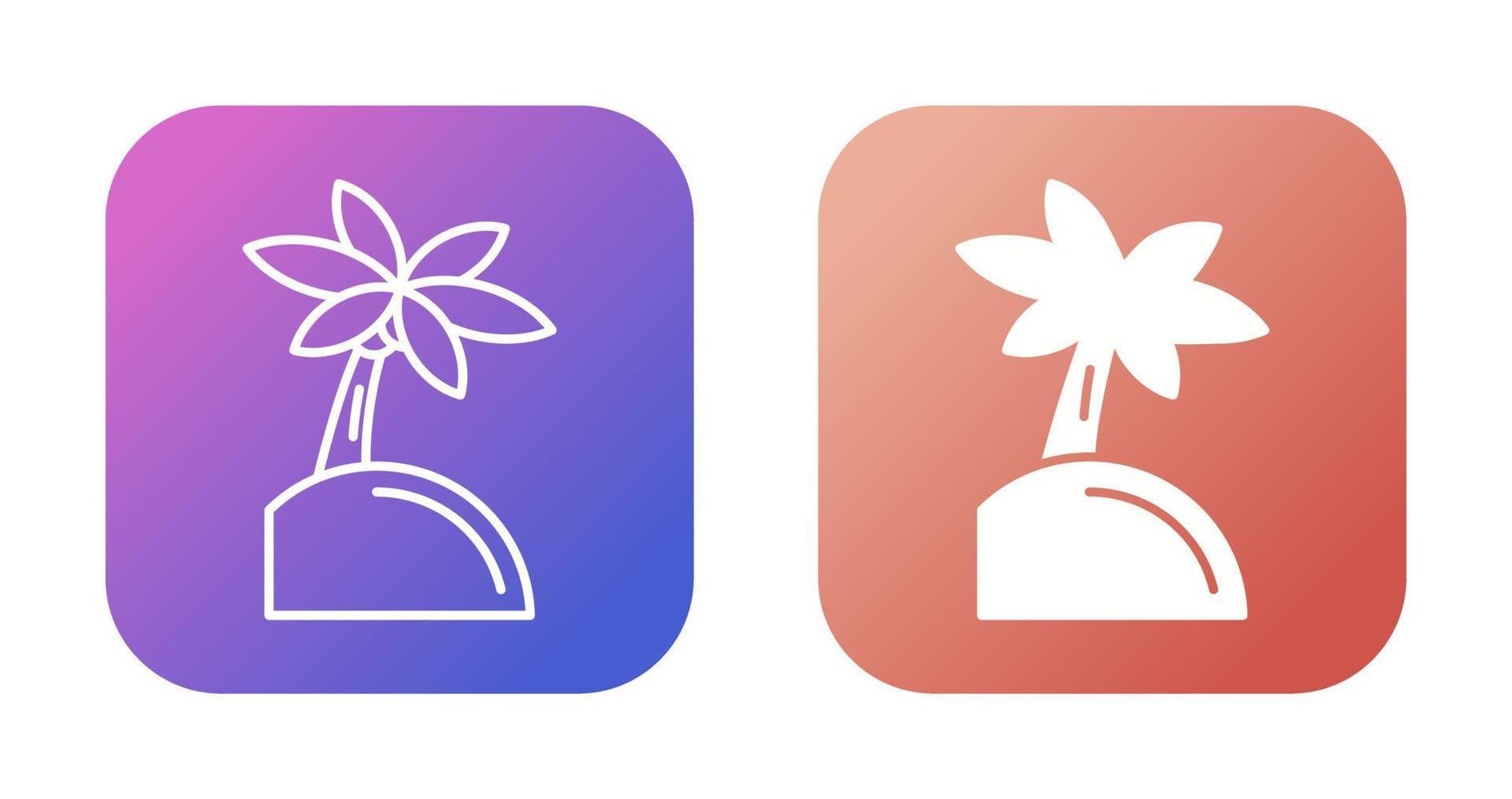 Palm Tree Vector Icon