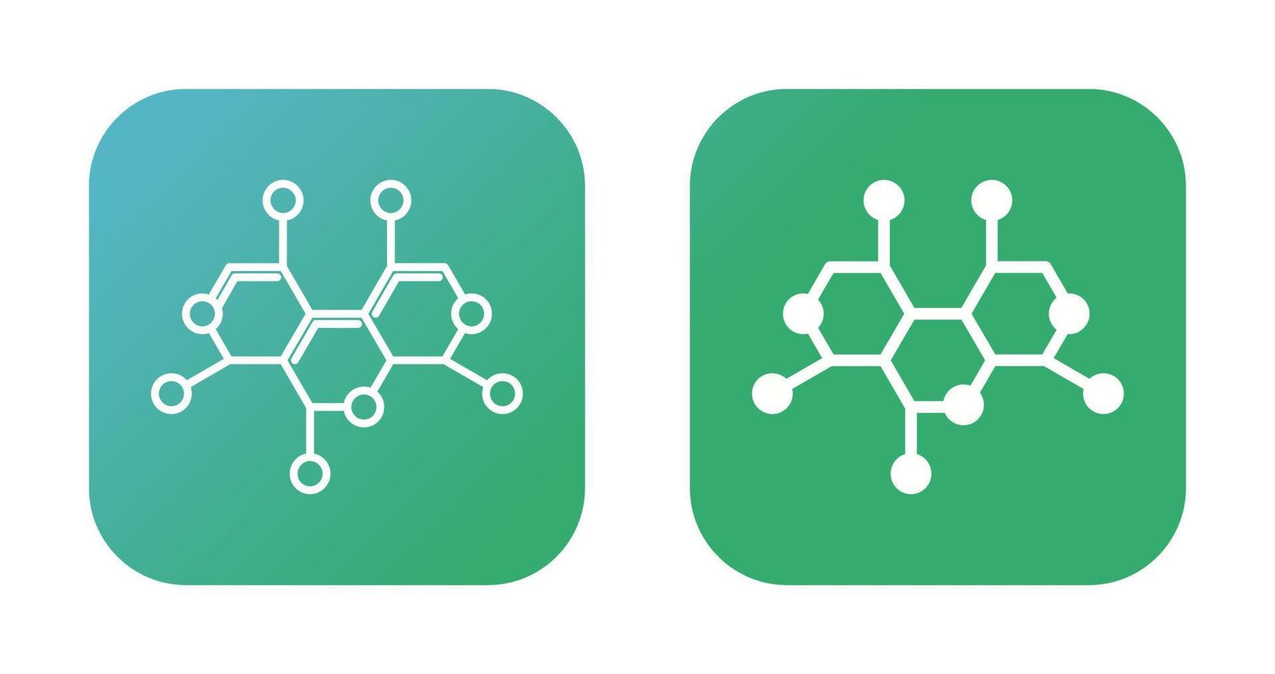 Molecule Structure Vector Icon