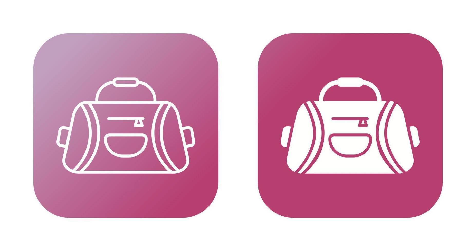 Sport Bag Vector Icon