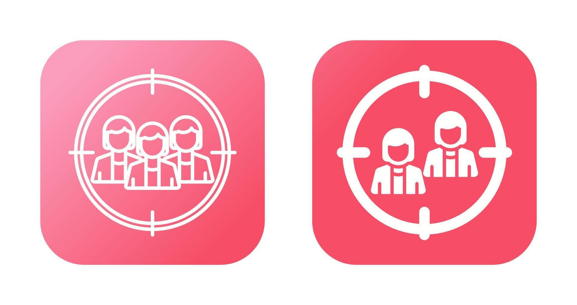 Target Audience Vector Icon