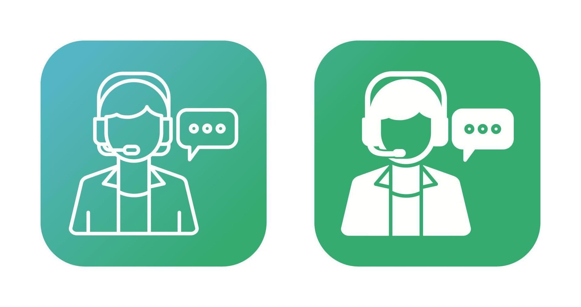 Customer Service Vector Icon