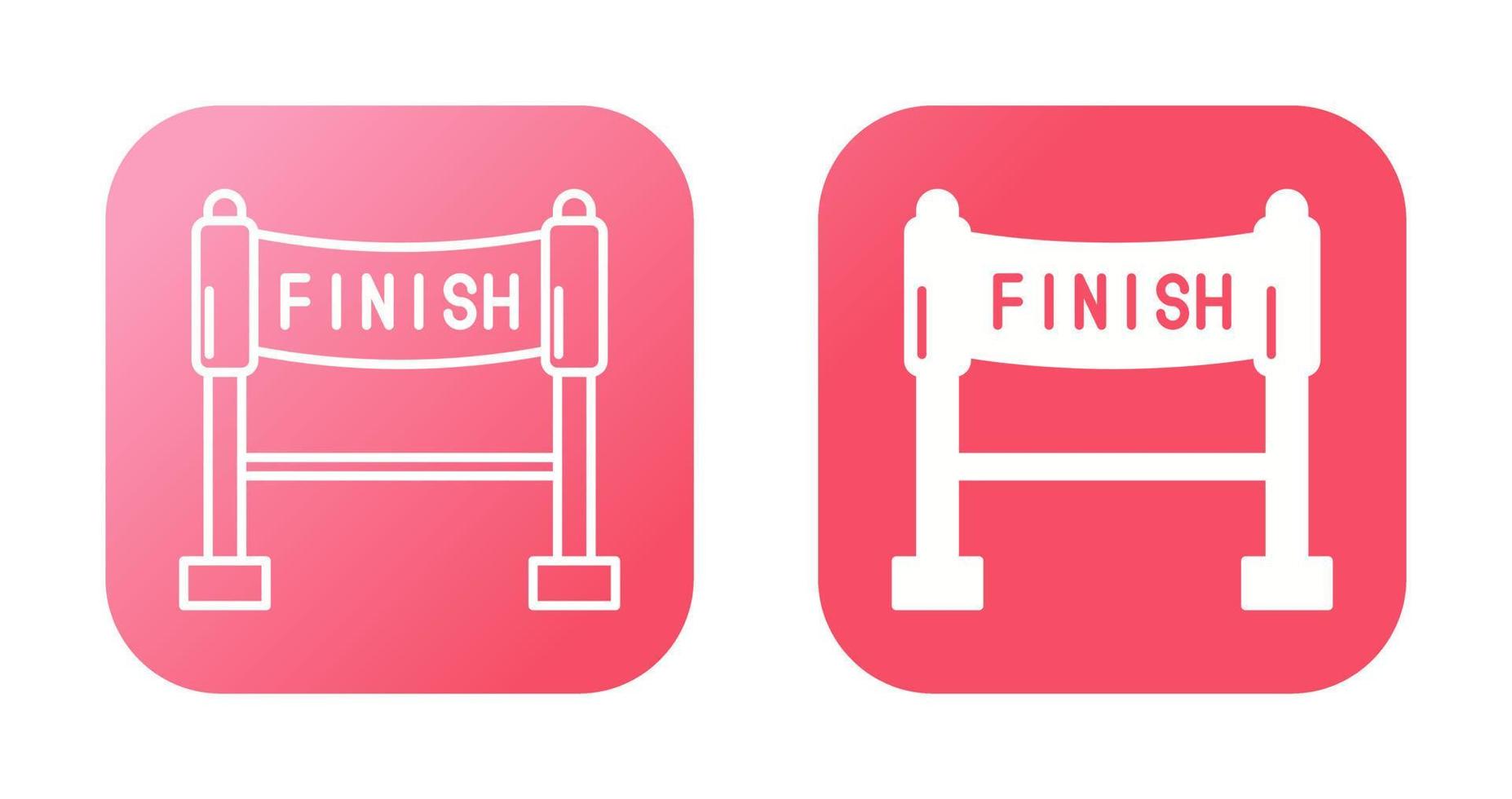 Finish Vector Icon