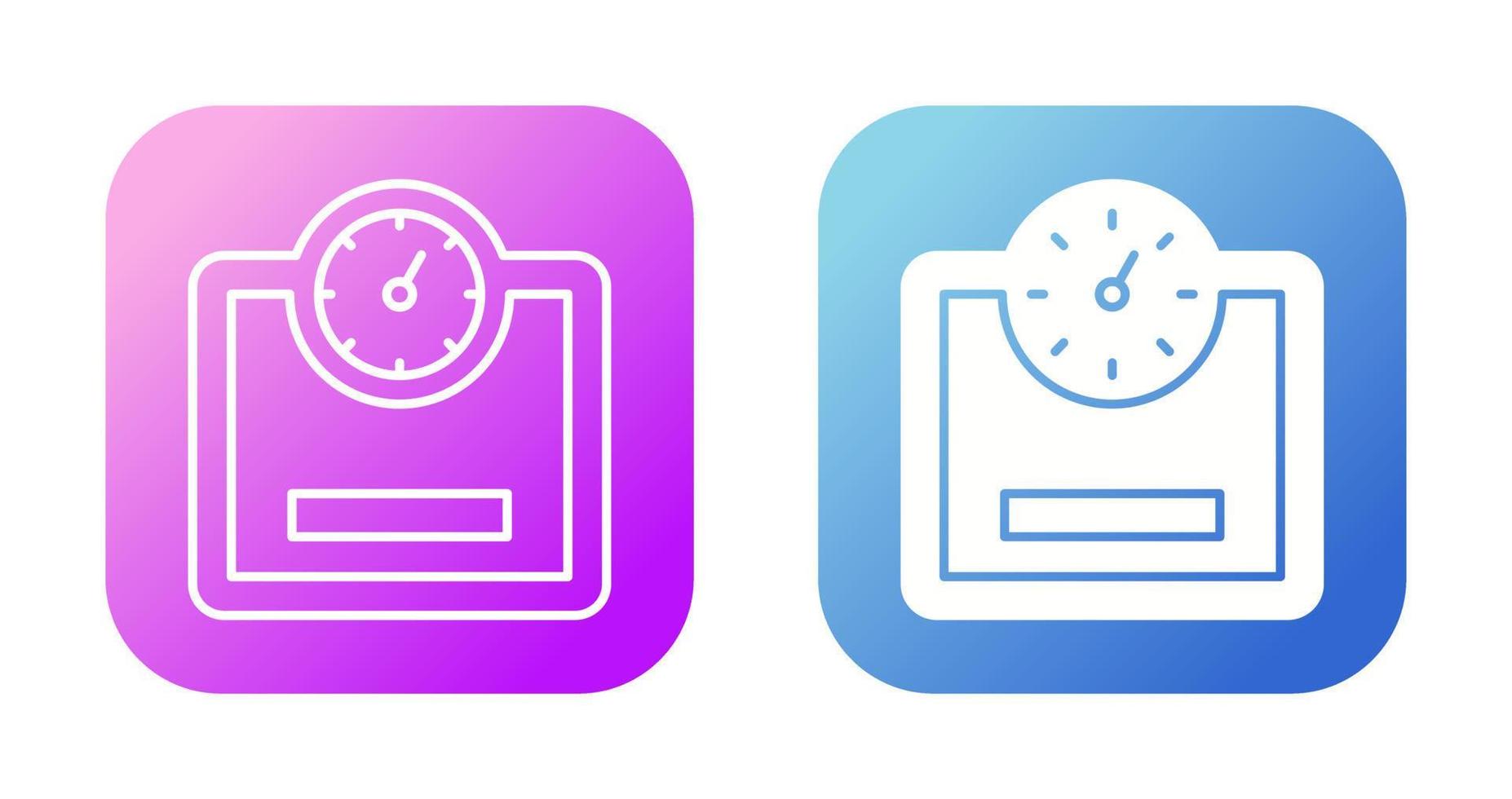 Weight Machine Vector Icon