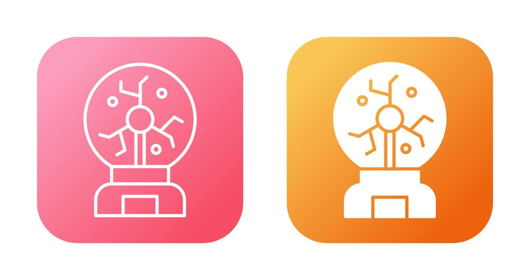 Plasma Ball Vector Icon