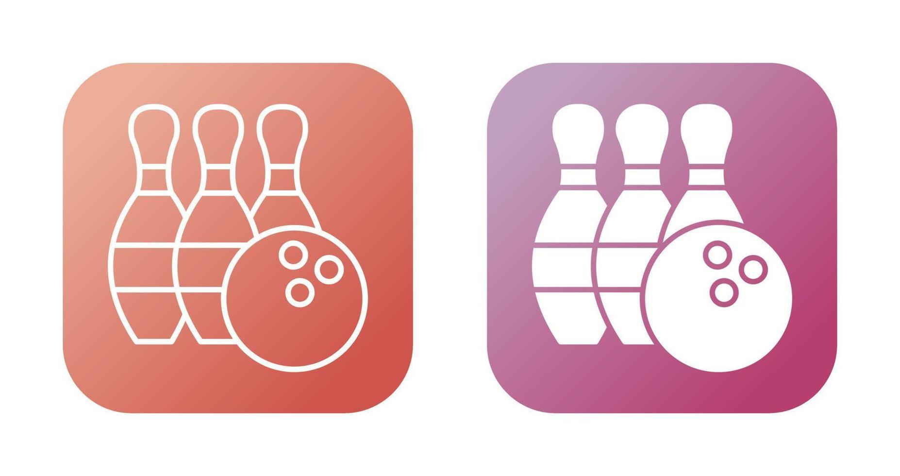 Bowling Vector Icon