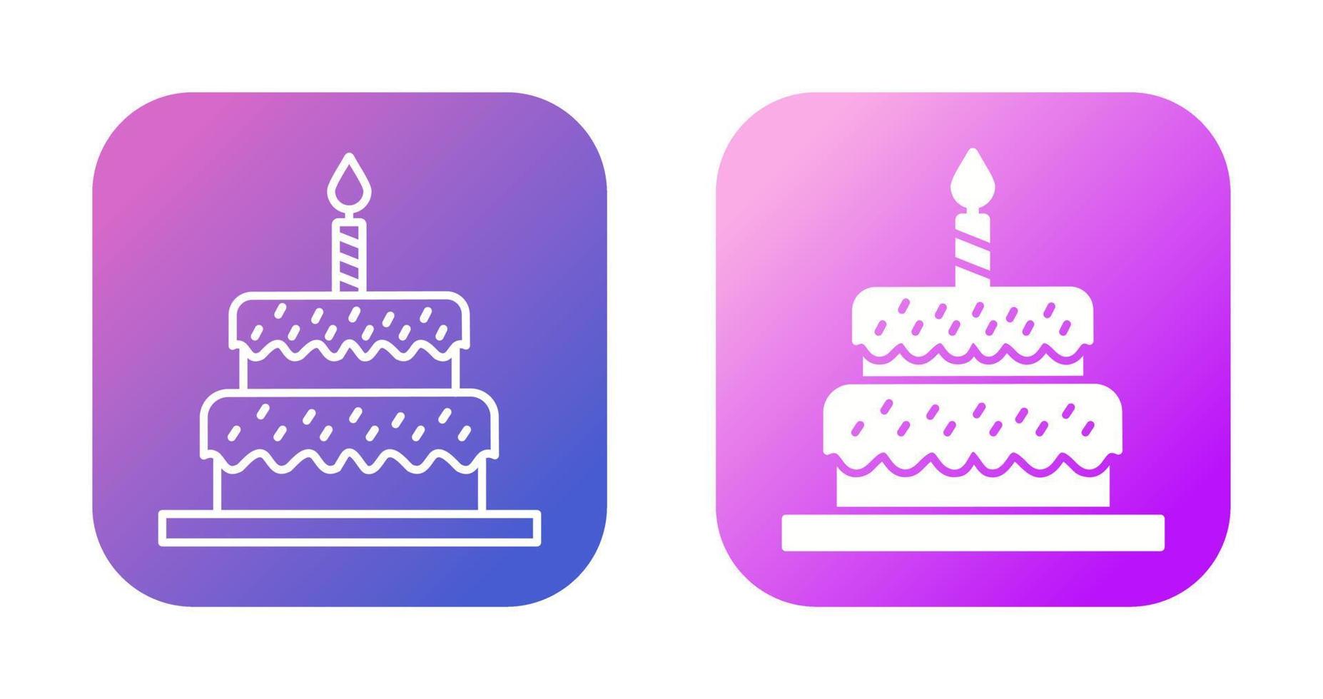 Cake Vector Icon