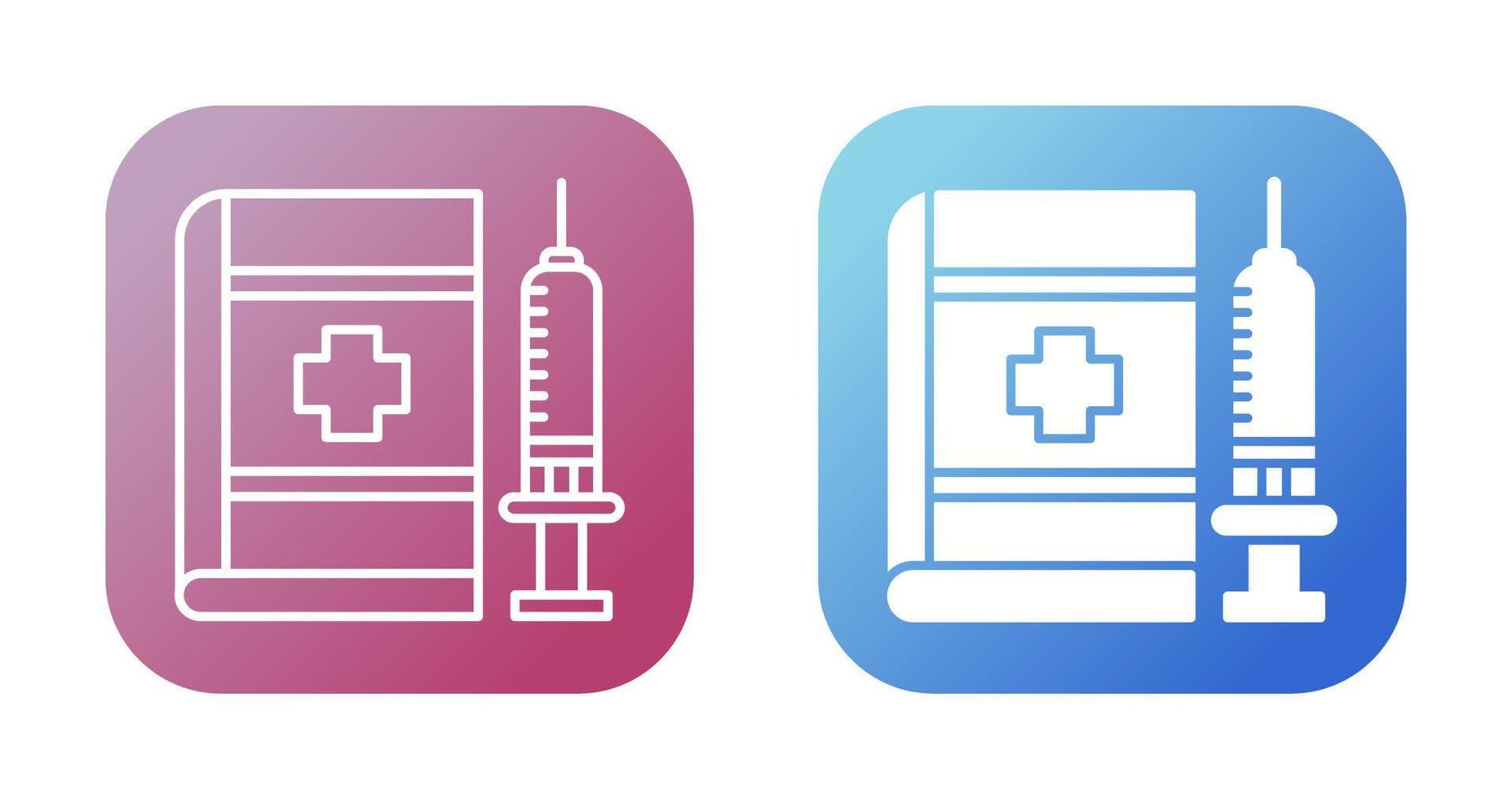 Covid Book Vector Icon