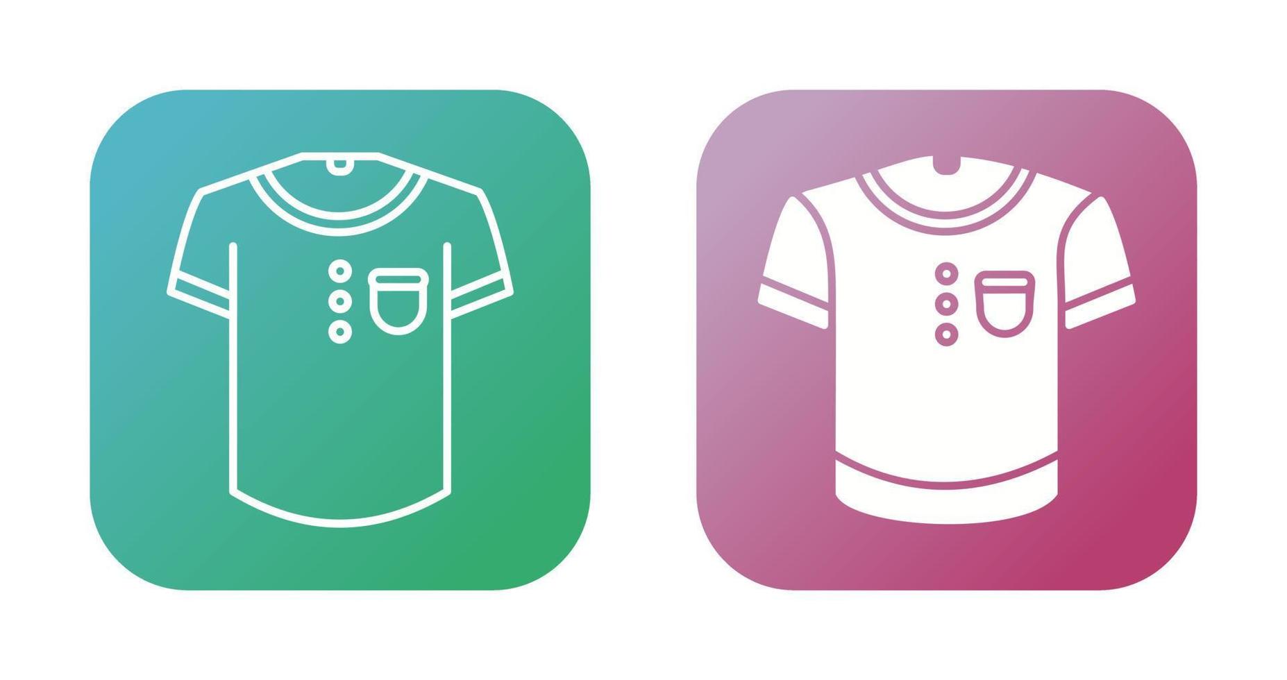 T Shirt Vector Icon