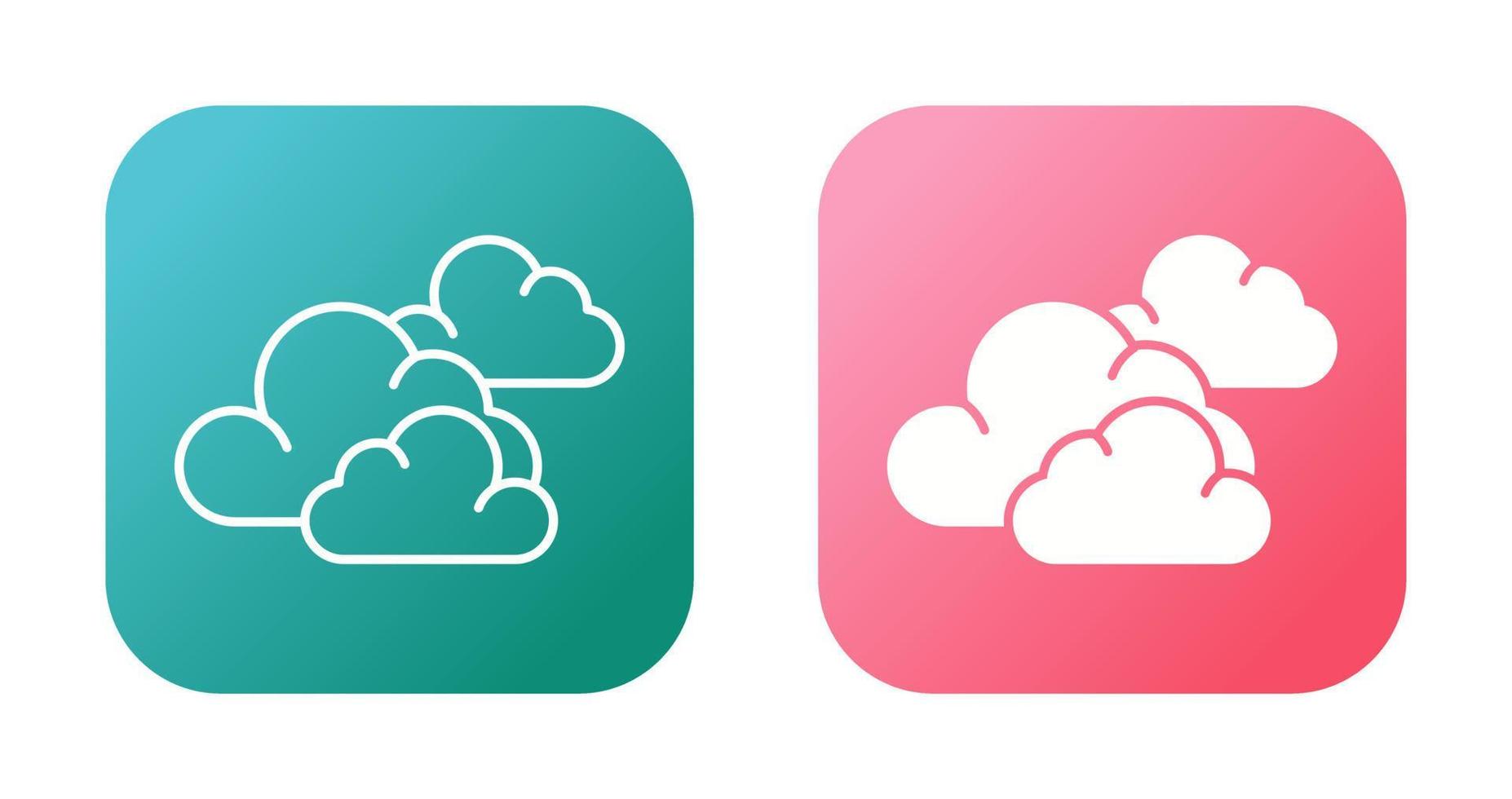 Cloudy Vector Icon