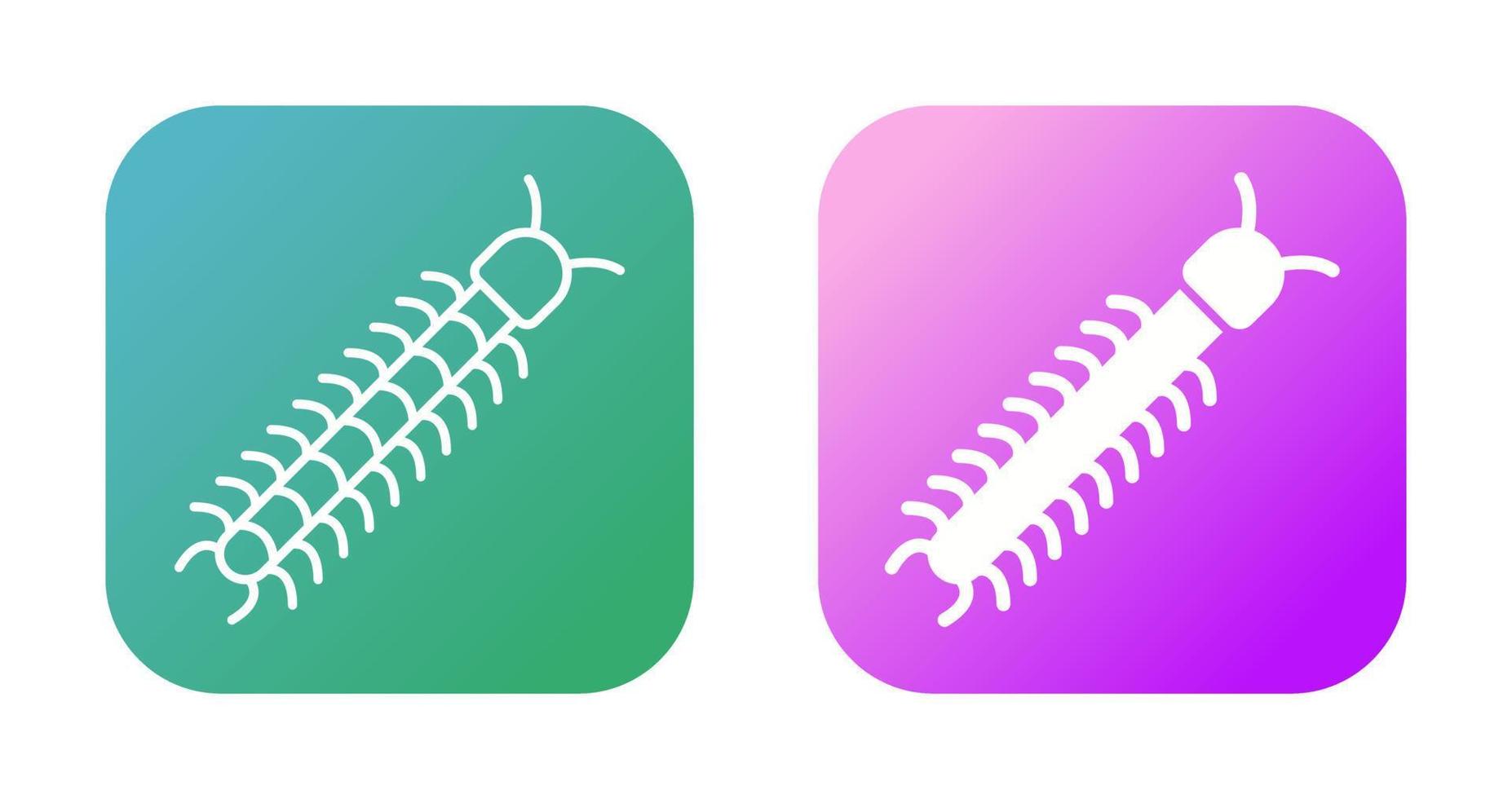 Centipede Vector Icon