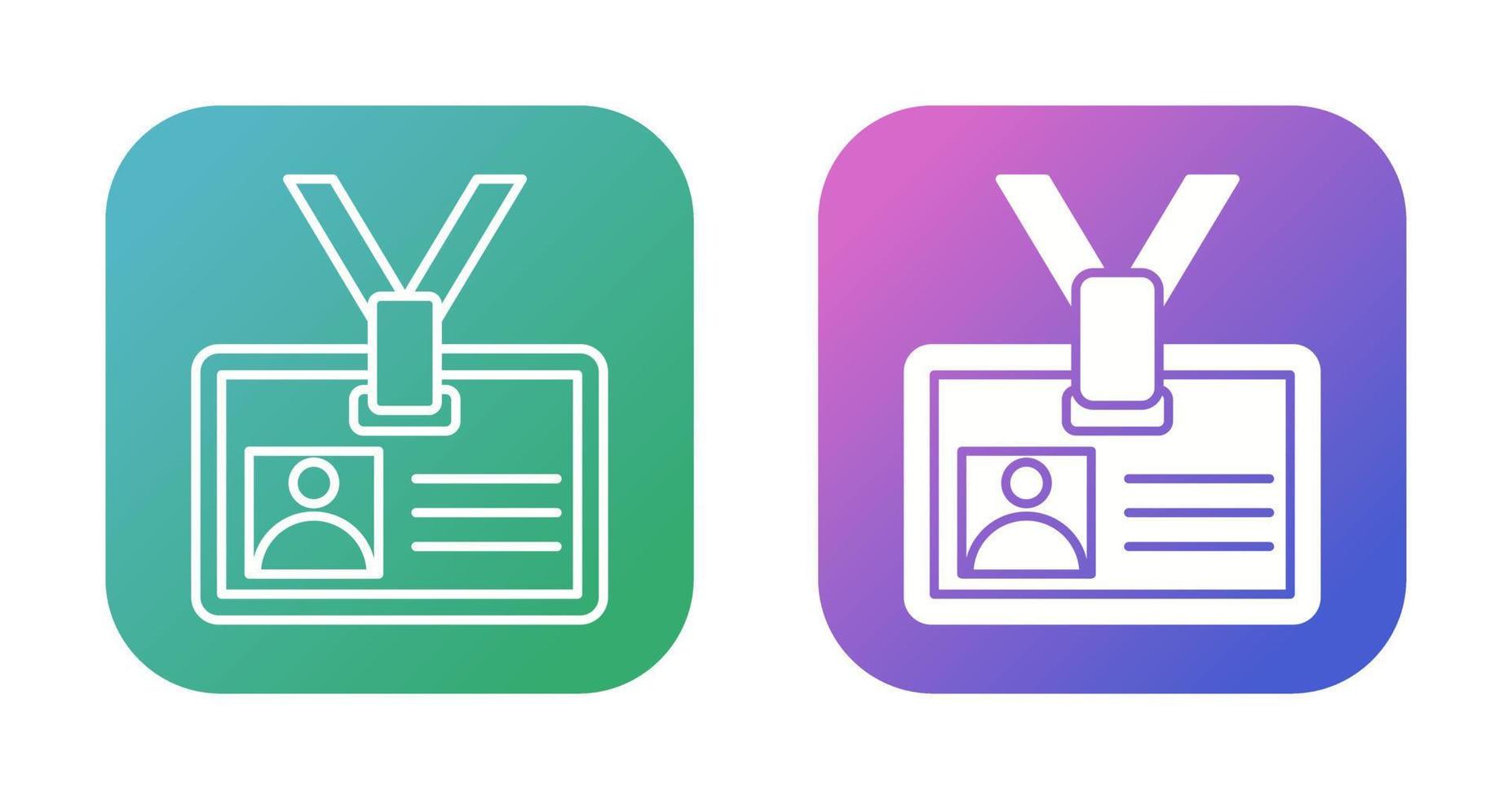 Id Card Vector Icon