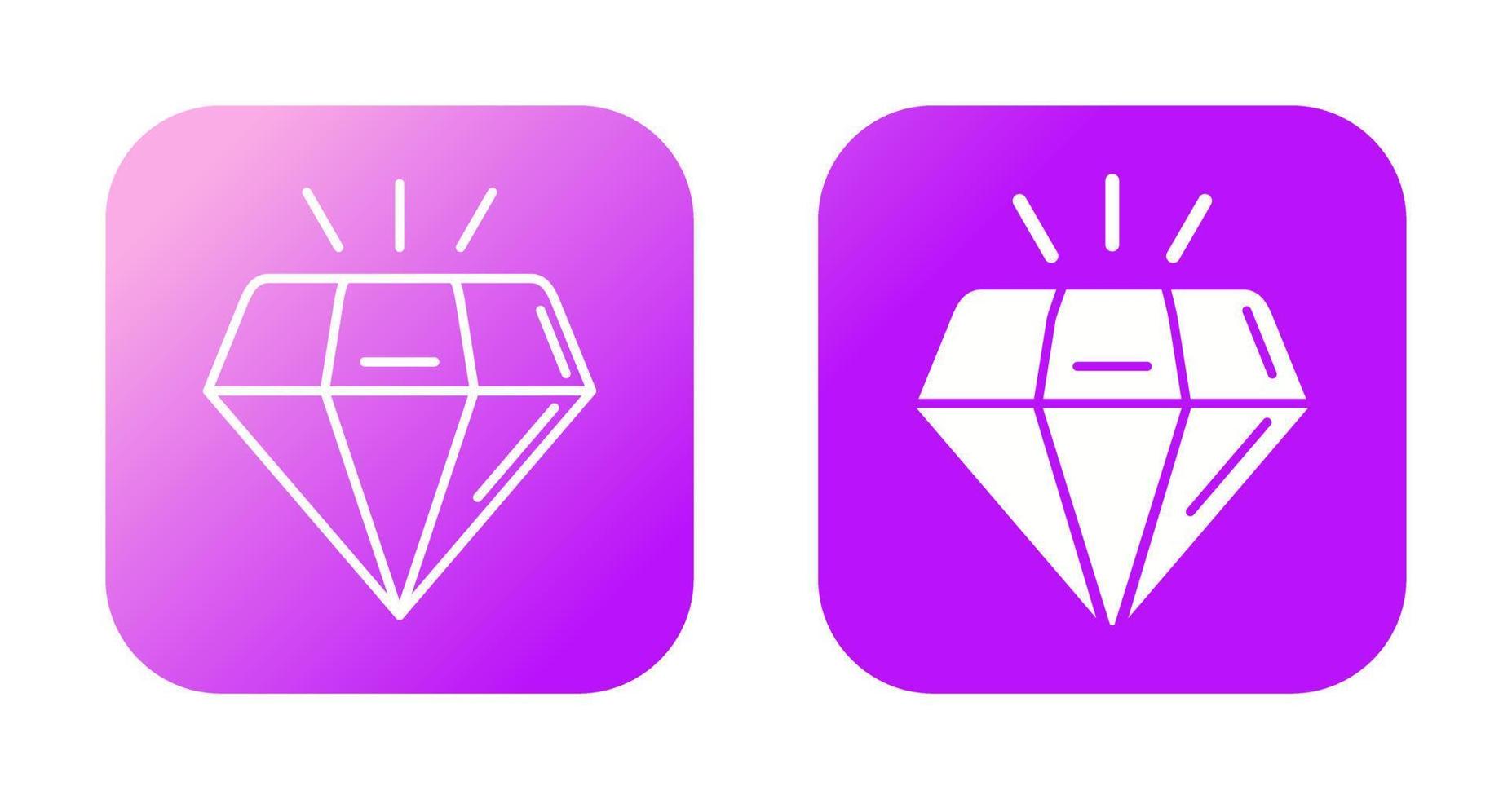 Diamond Vector Icon
