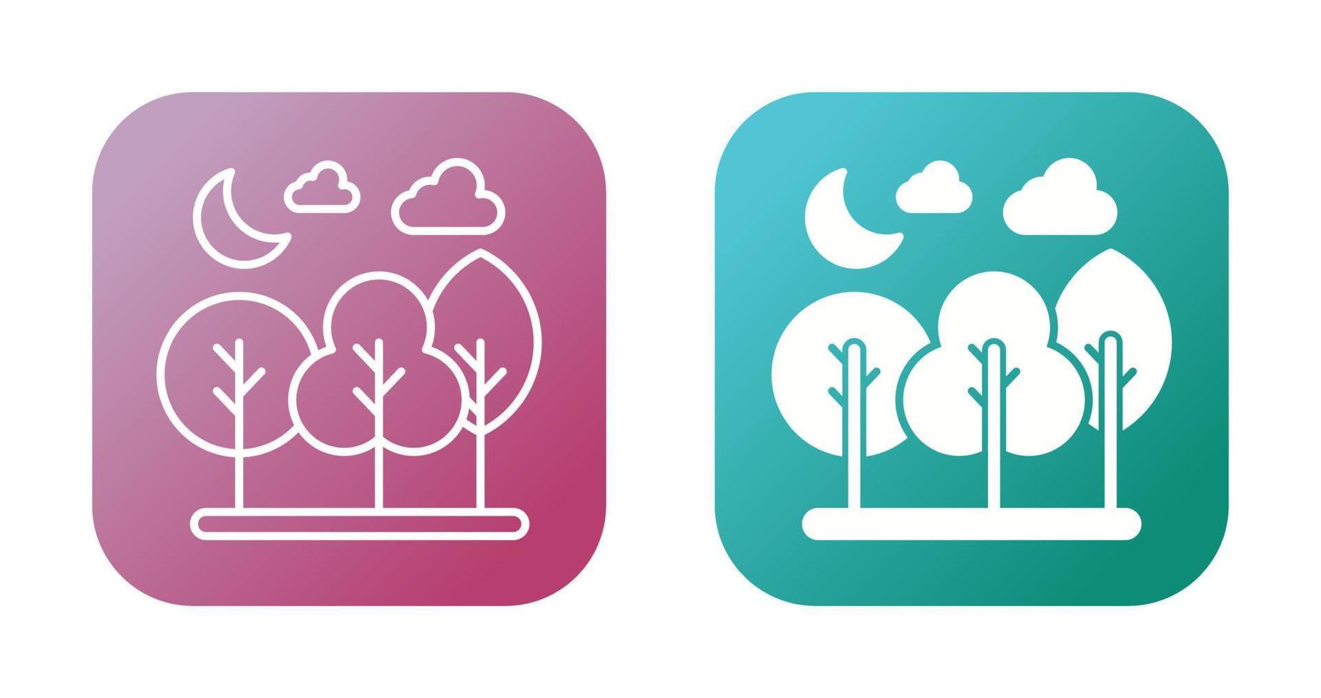 Forest Vector Icon