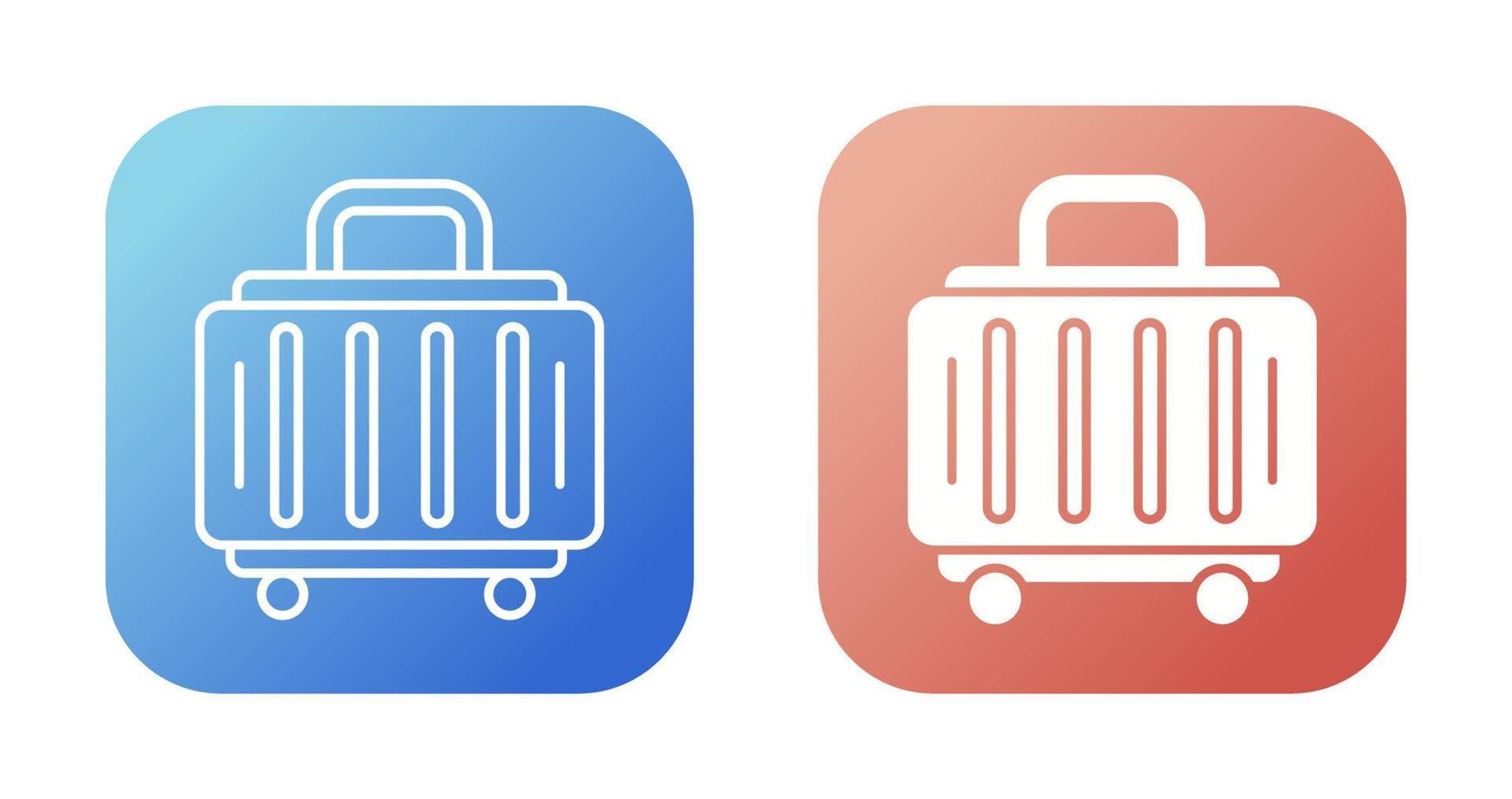 Baggage Vector Icon