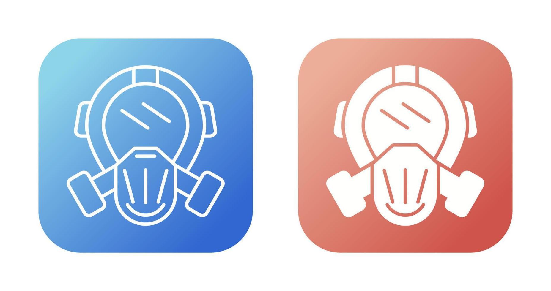 Gas Mask Vector Icon