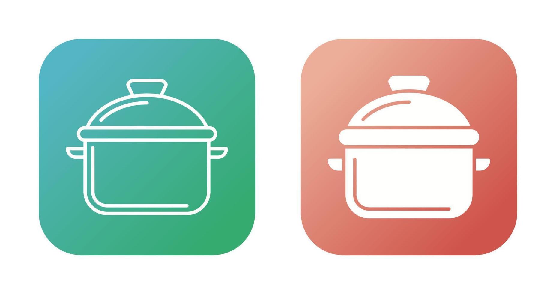 Cooking Pot Vector Icon