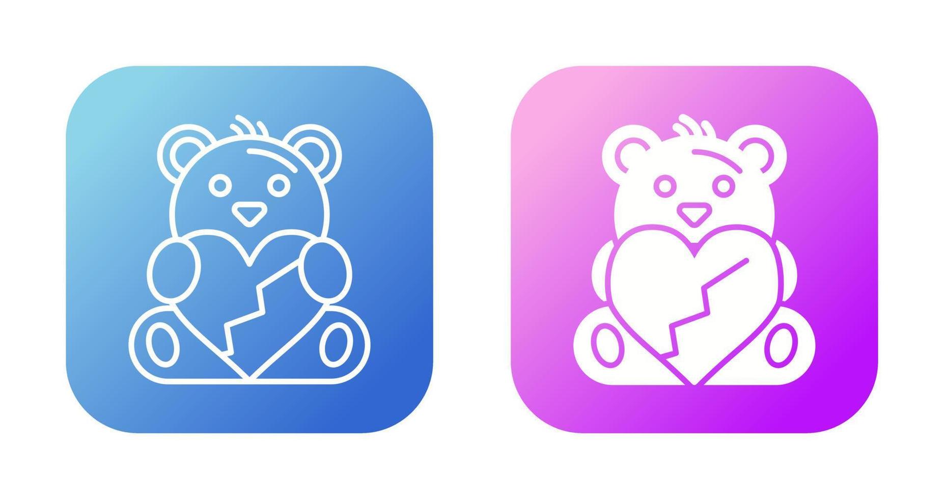 Teddy Bear Vector Icon