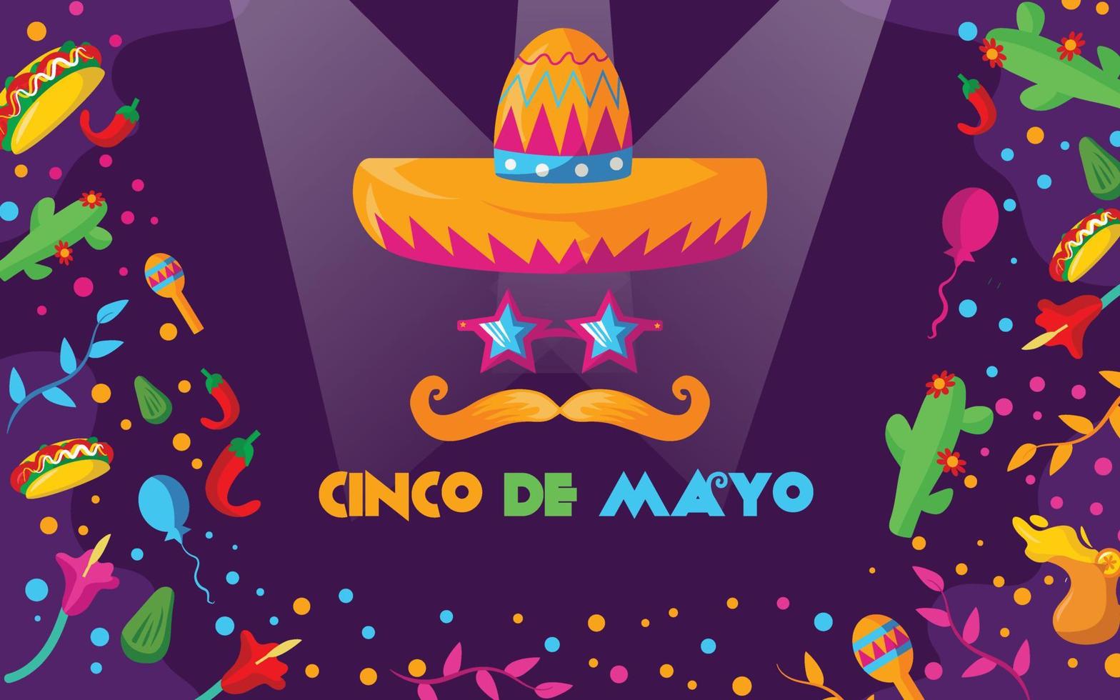 Cinco de Mayo Background vector