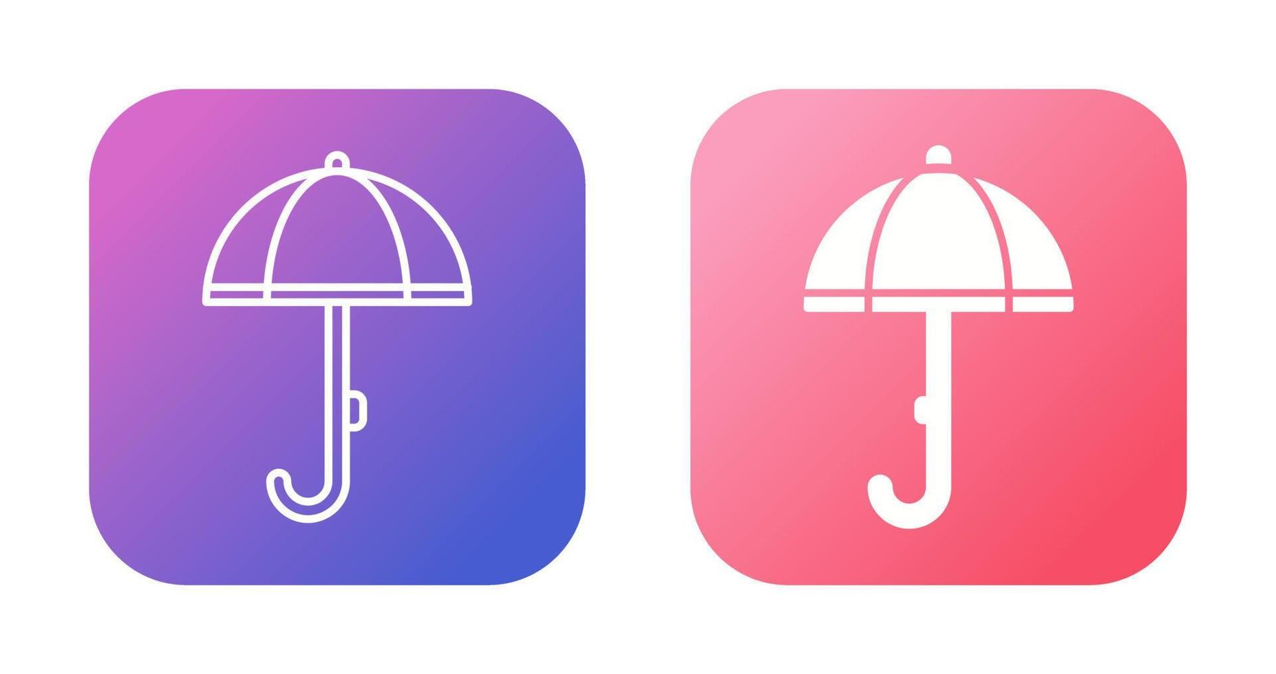 Umbrella Vector Icon