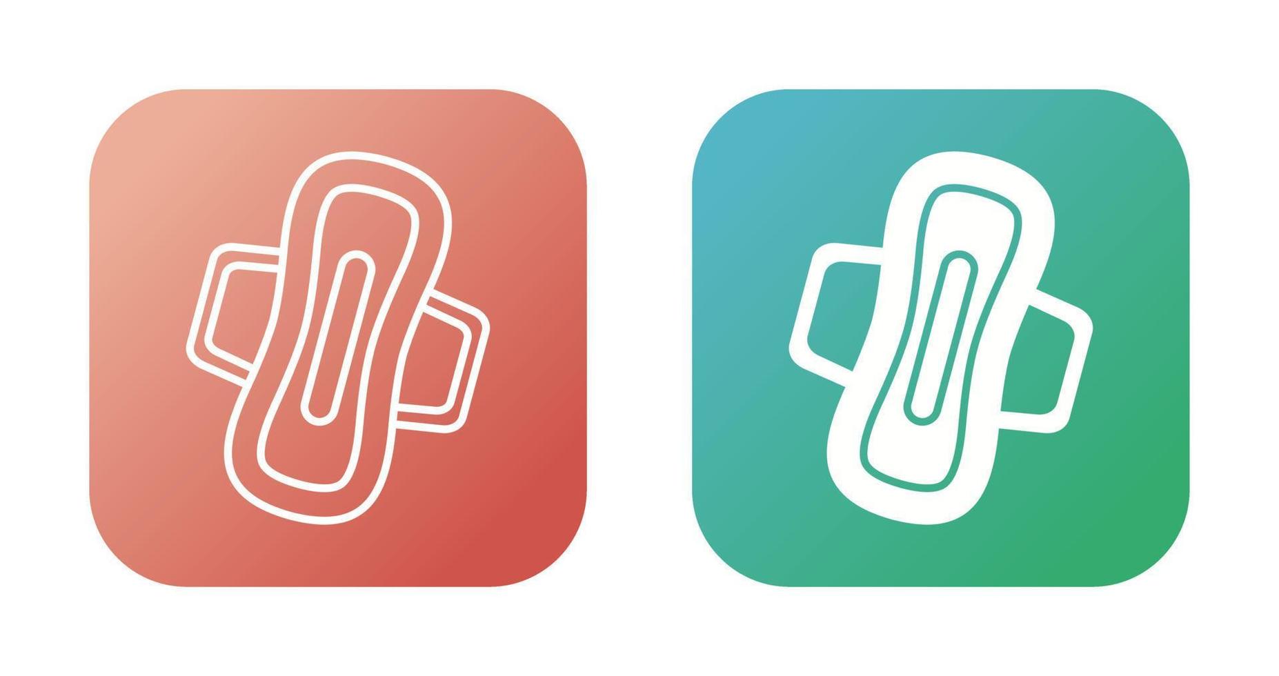 Sanitary Towel Vector Icon