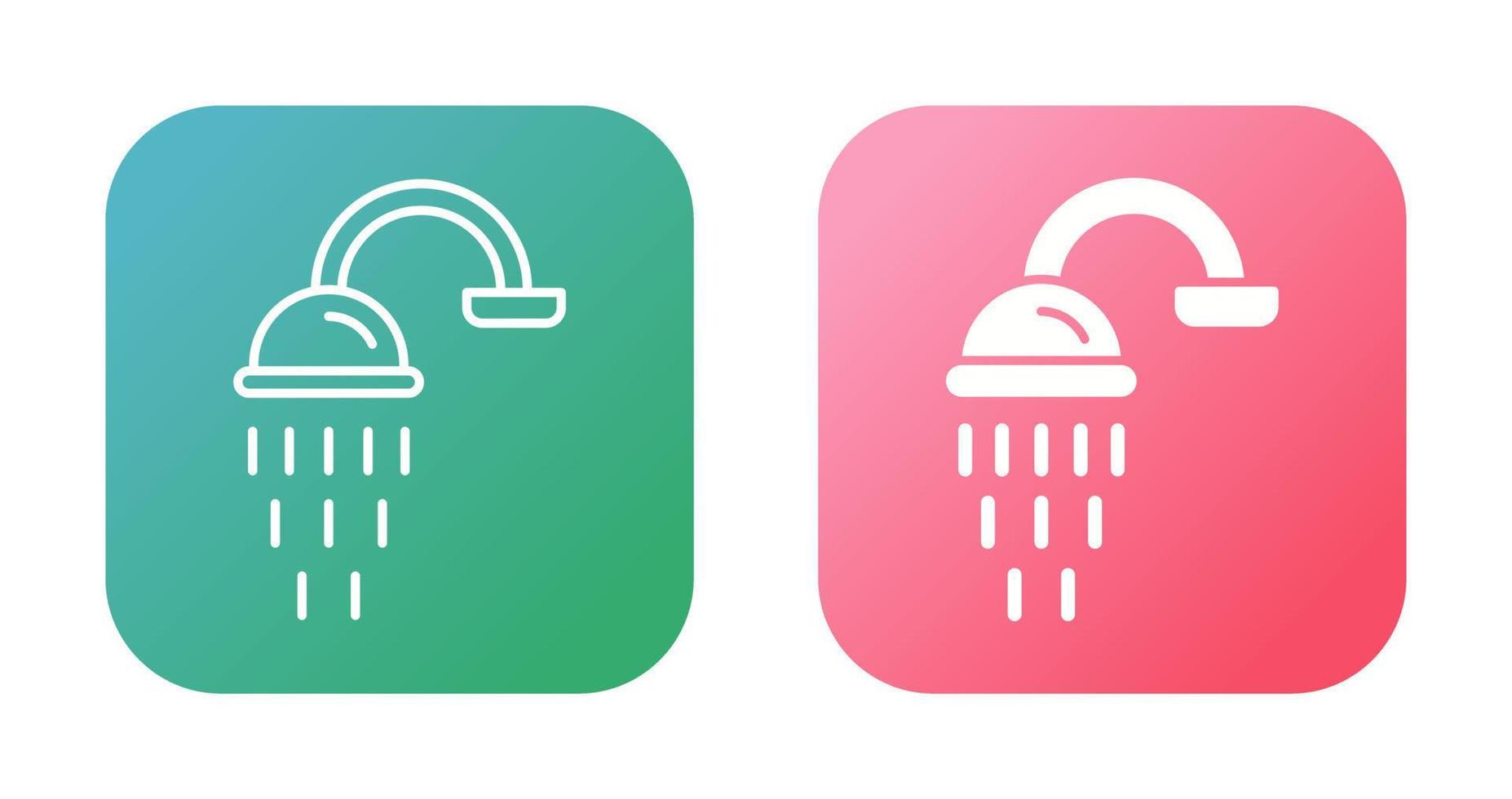 Shower Vector Icon