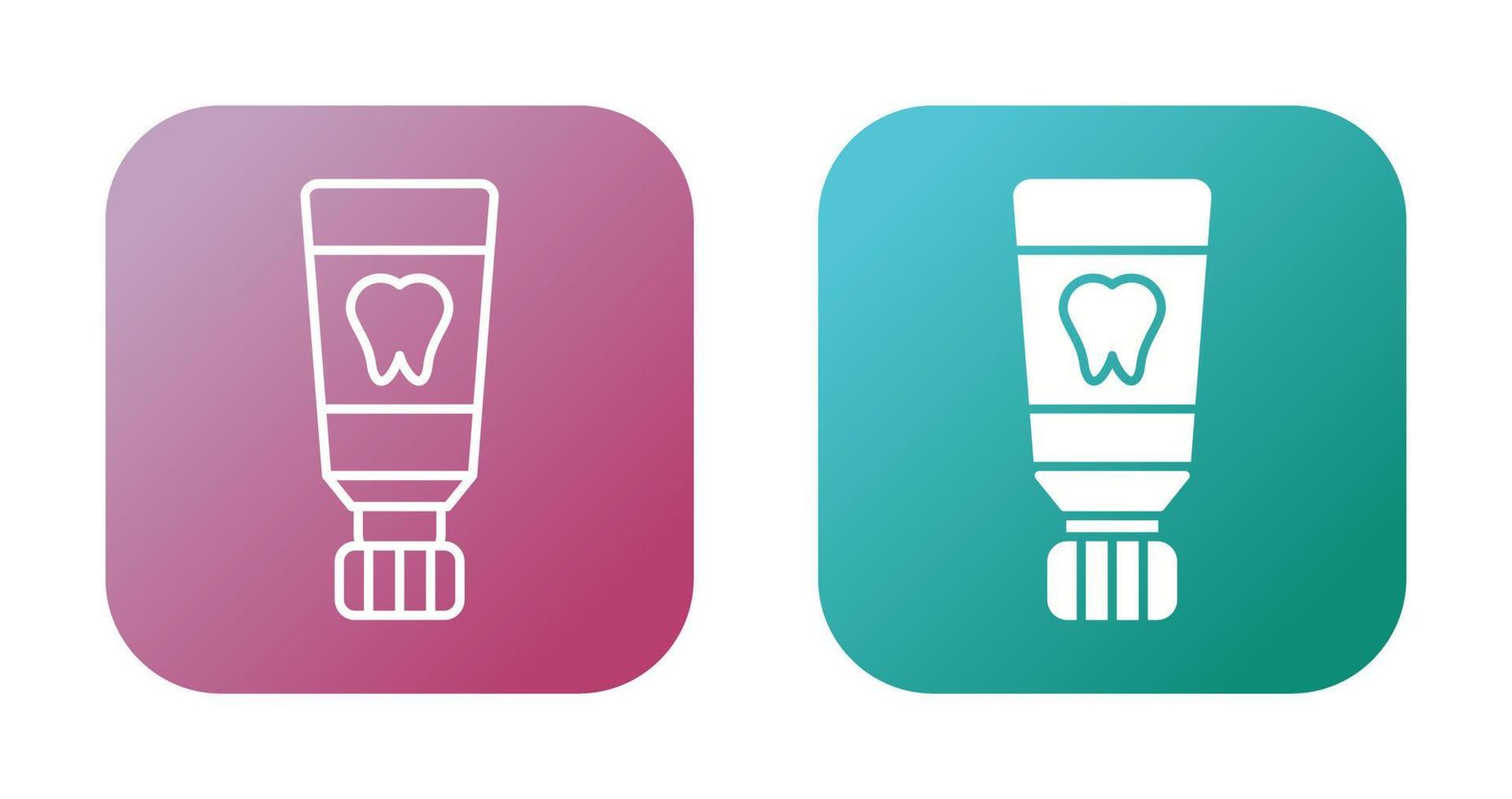 Toothpaste Vector Icon